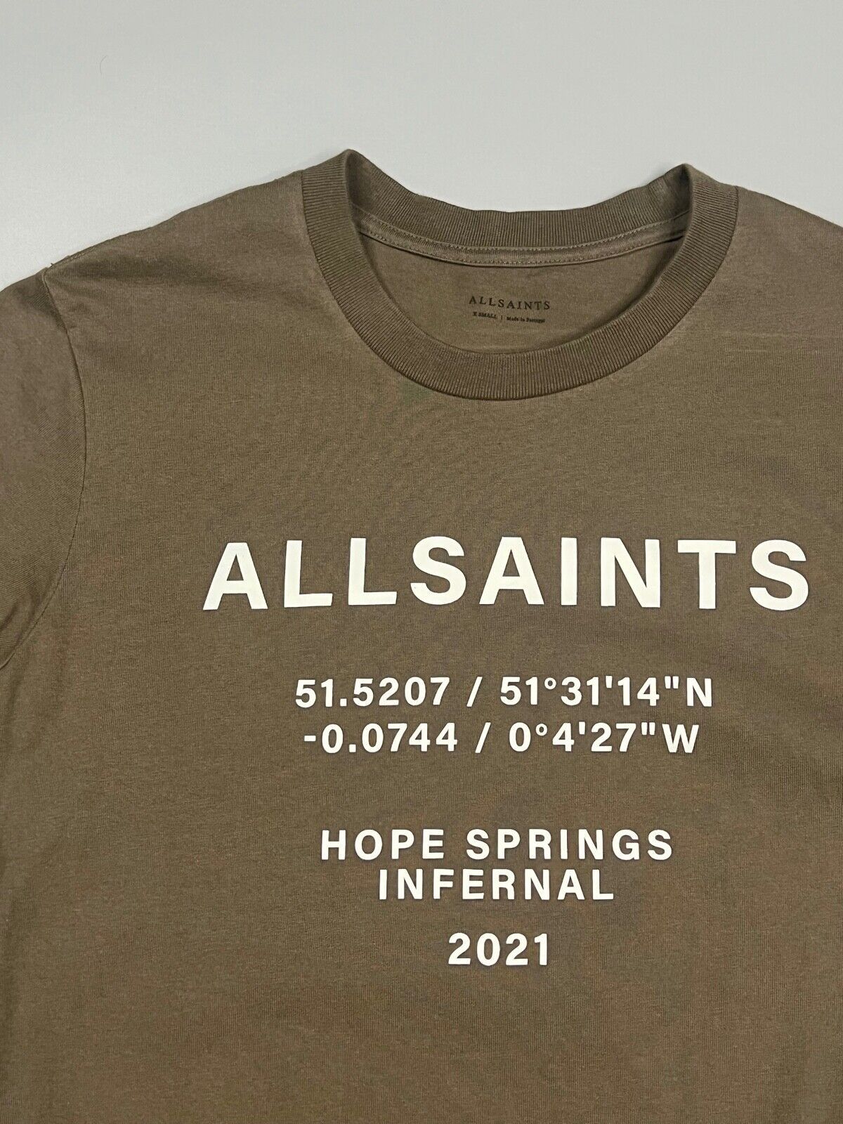Allsaints AllSaints men's t-shirt XS Size US XS / EU 42 / 0 - 2 Thumbnail