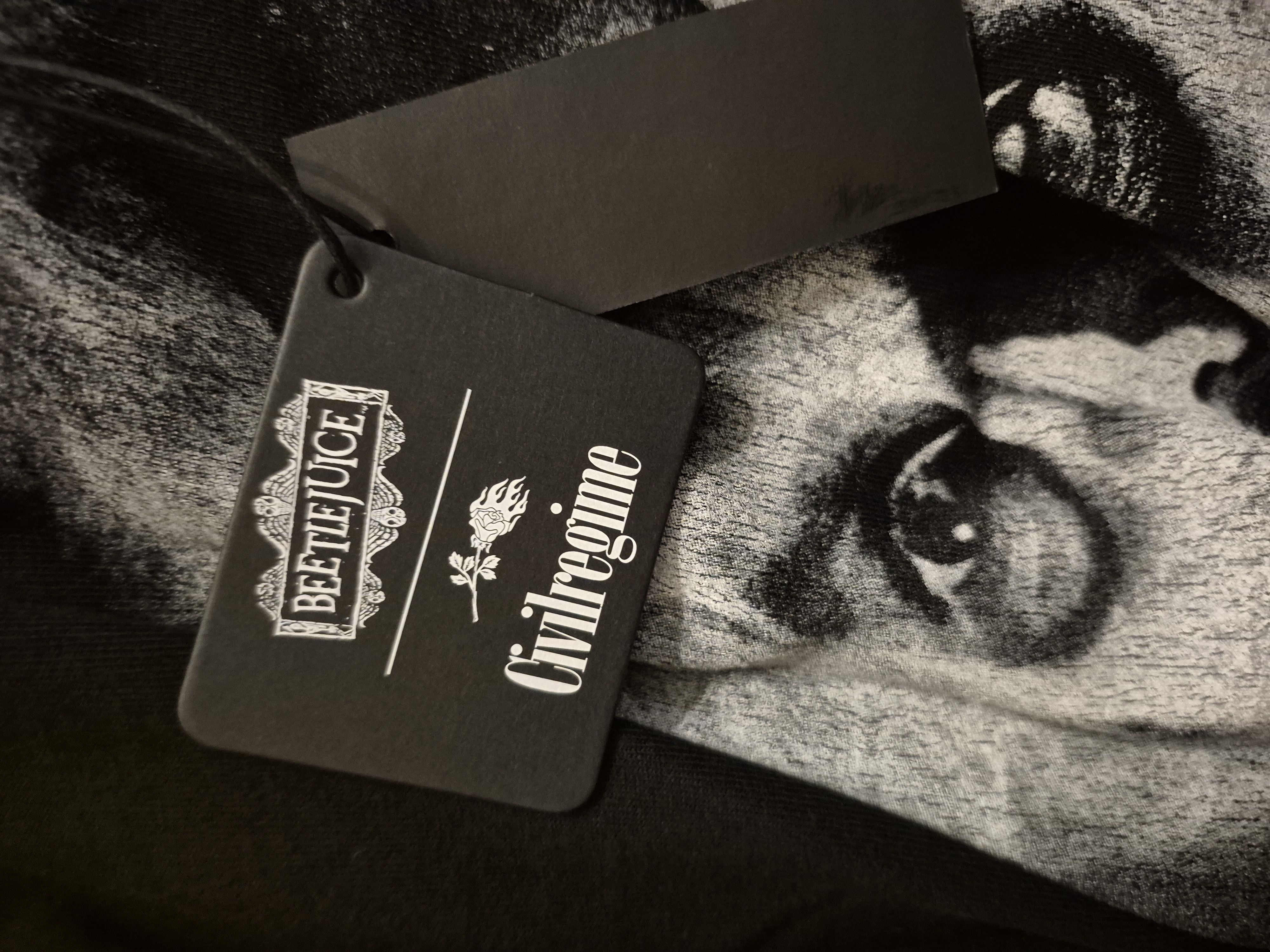 Civil Regime Civil Regime x Beetlejuice Collab Black Tee Size XL Size US XL / EU 56 / 4 - 6 Thumbnail