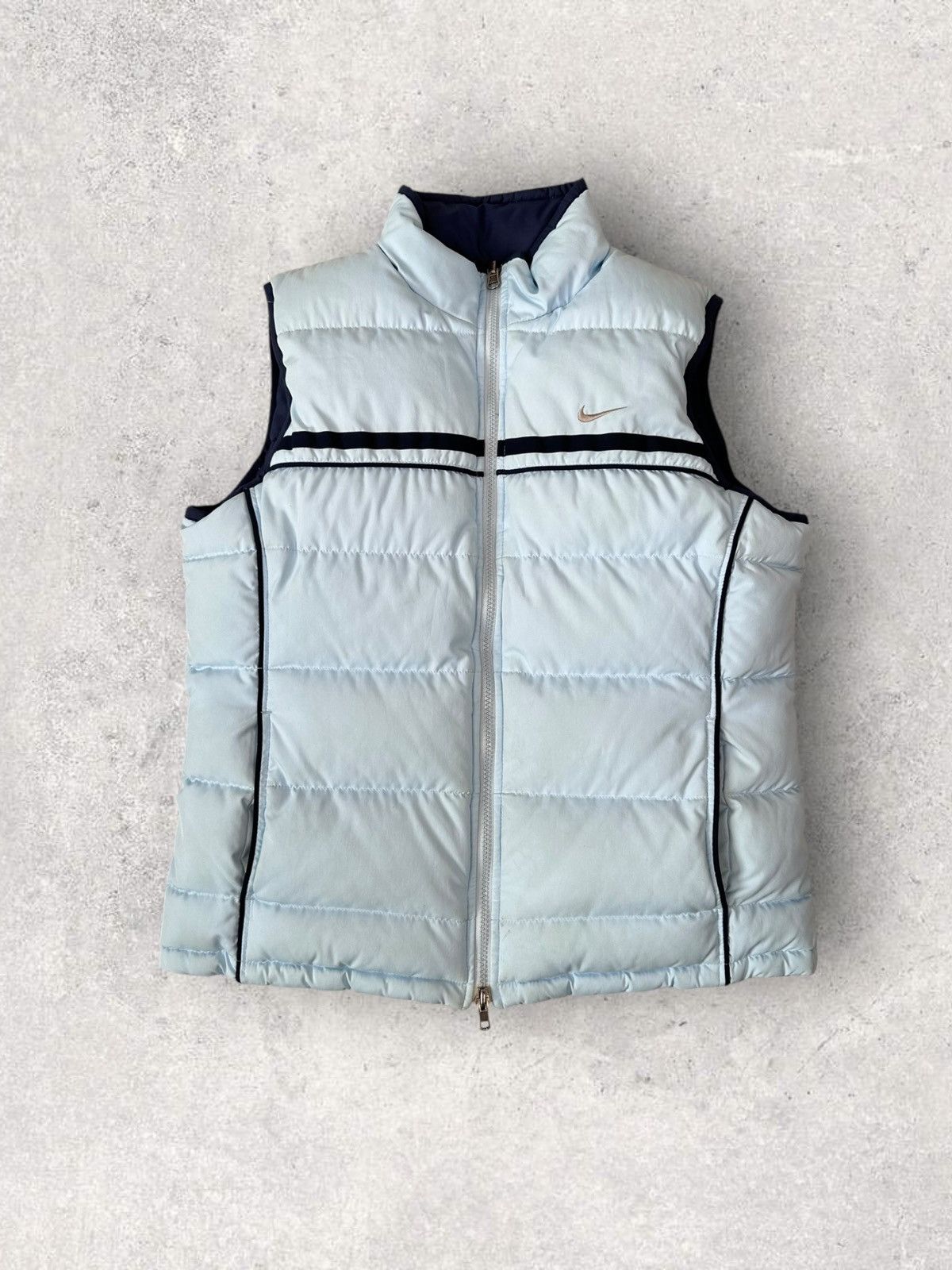 Nike Vintage Y2k Nike Puffer Gilet Womens Size L / US 10 / IT 46 - 2 Thumbnail