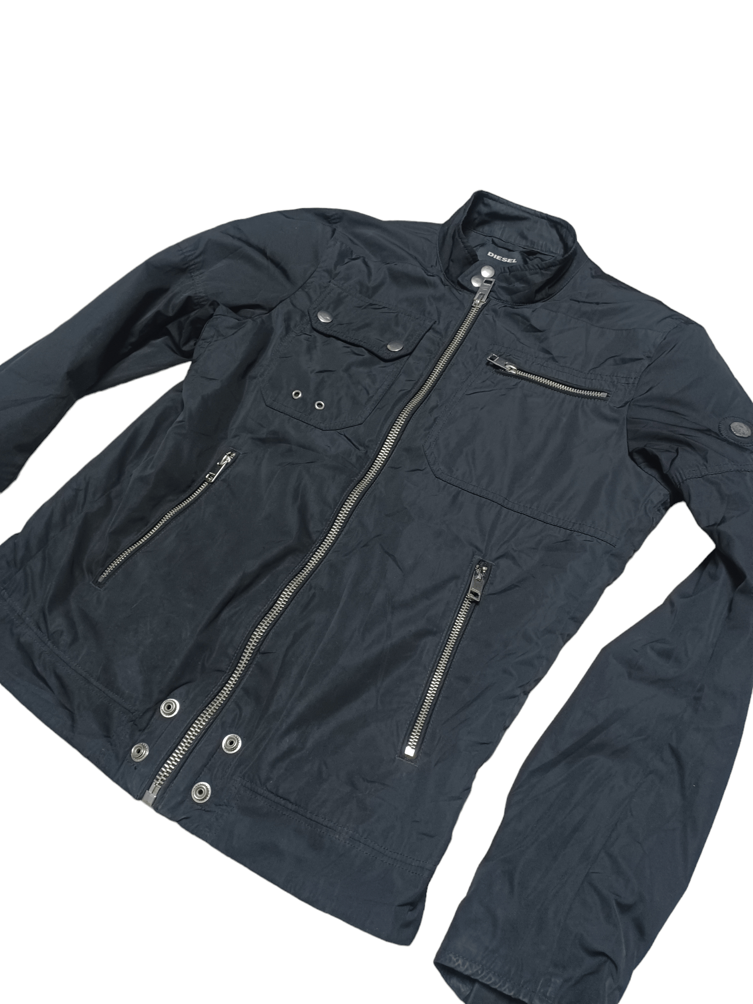 Diesel DIESEL NYLON MULTIPOCKET CARGO AVANT GARDE JACKET Size US M / EU 48-50 / 2 - 2 Thumbnail