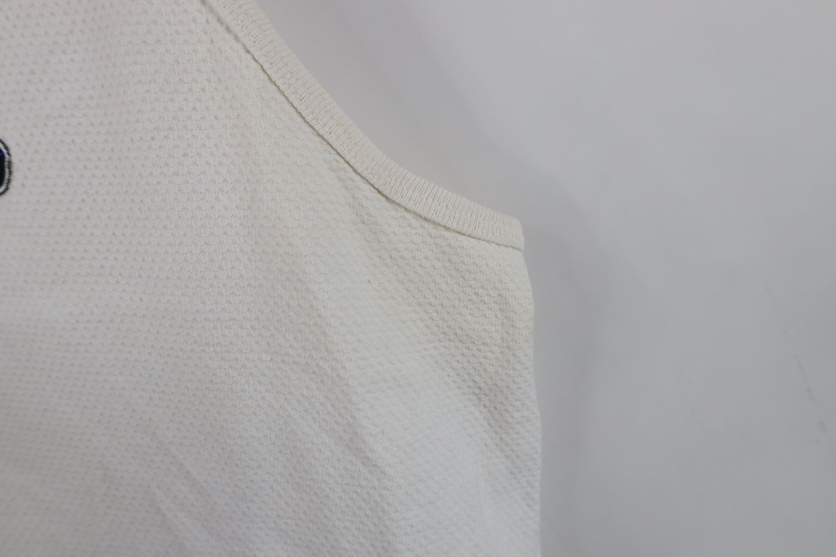 Speedo Vintage Y2K 2000 Speedo Thermal Knit Tank Top T-Shirt White Size US L / EU 52-54 / 3 - 6 Thumbnail