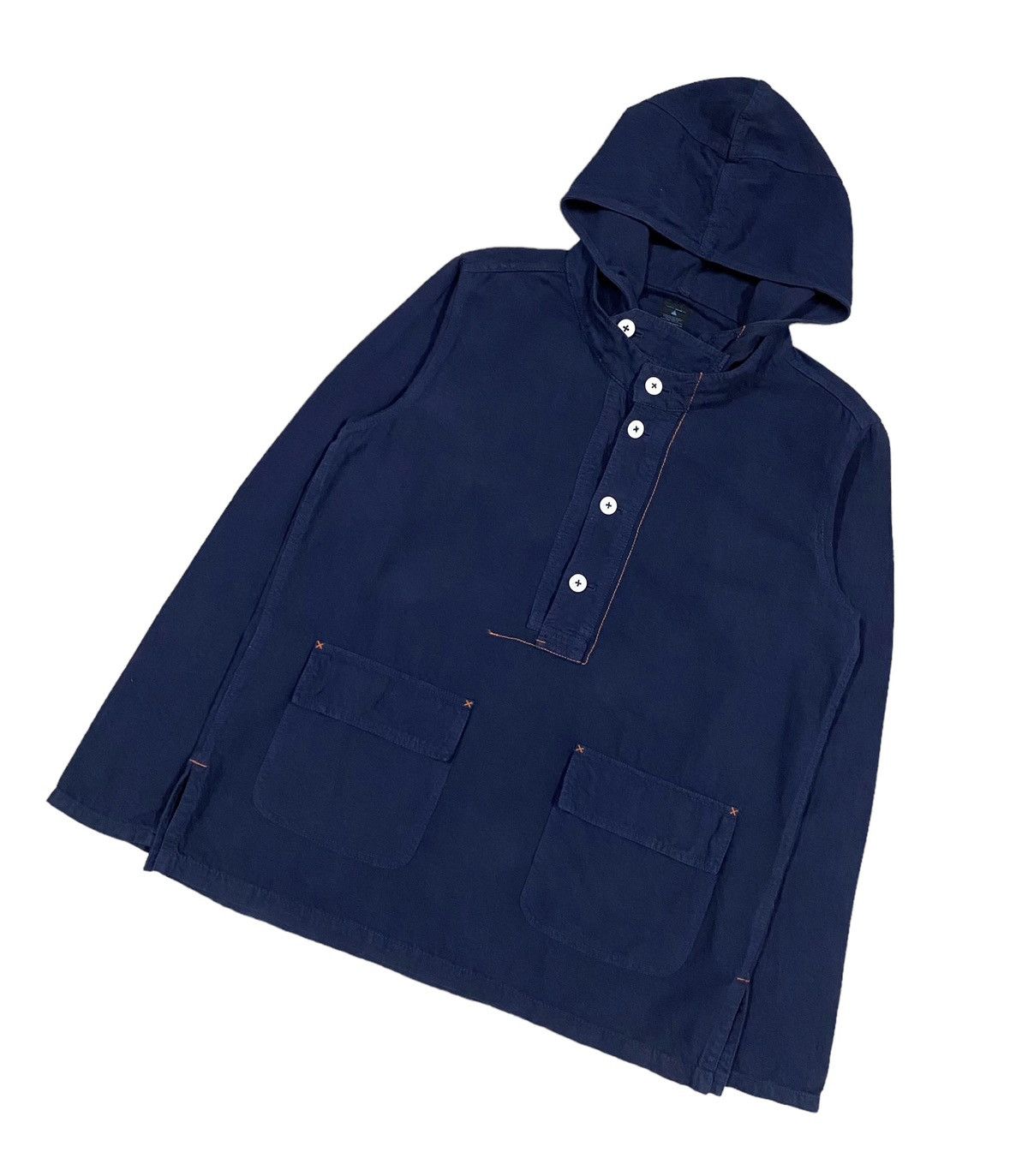 Indigo Vtg🔥Niko And…Pullover Anorak Workers Indigo Jacket Size US L / EU 52-54 / 3 - 9 Thumbnail