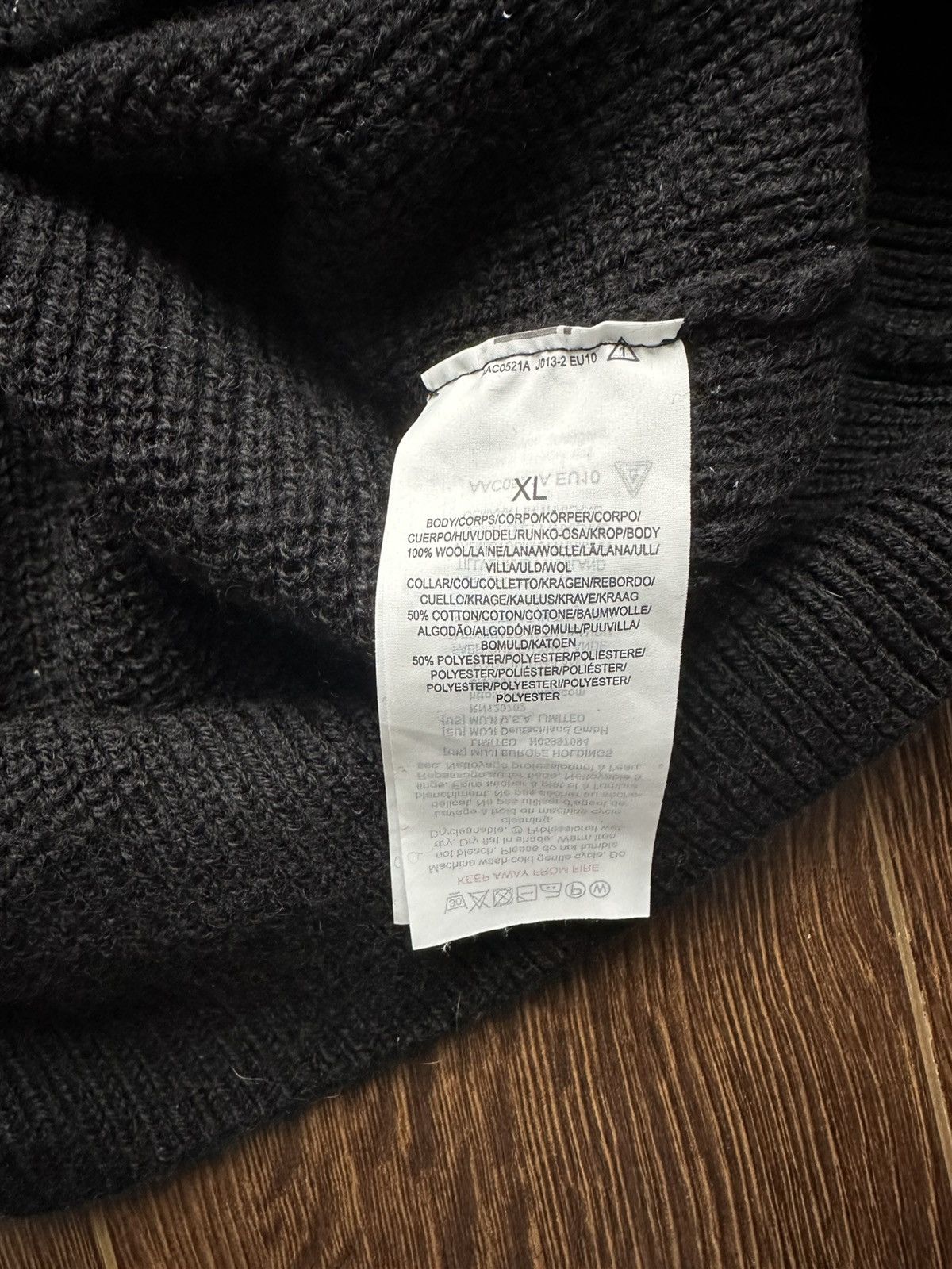 Muji Muji Black Turtleneck Size US XL / EU 56 / 4 - 4 Thumbnail