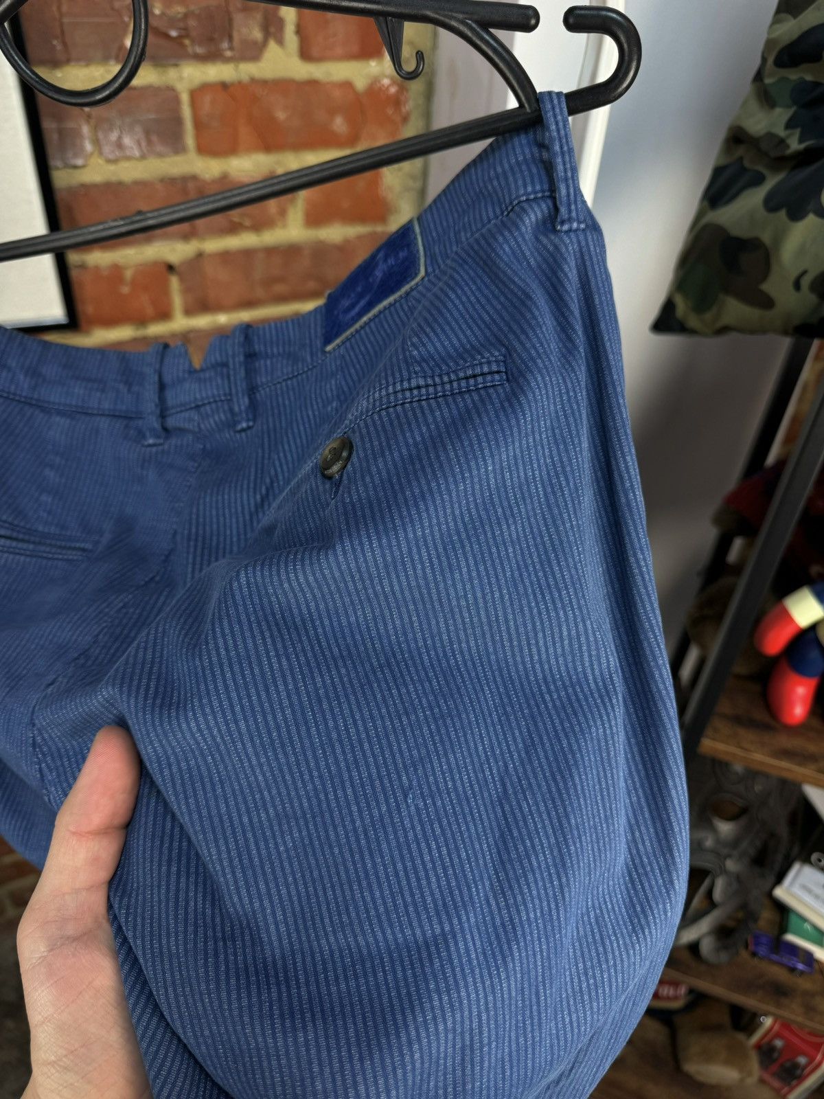 Designer × Jacob Cohen JACOB COHEN Academy Bobby Premium Edition Chino Slim Pants Size US 31 - 15 Thumbnail