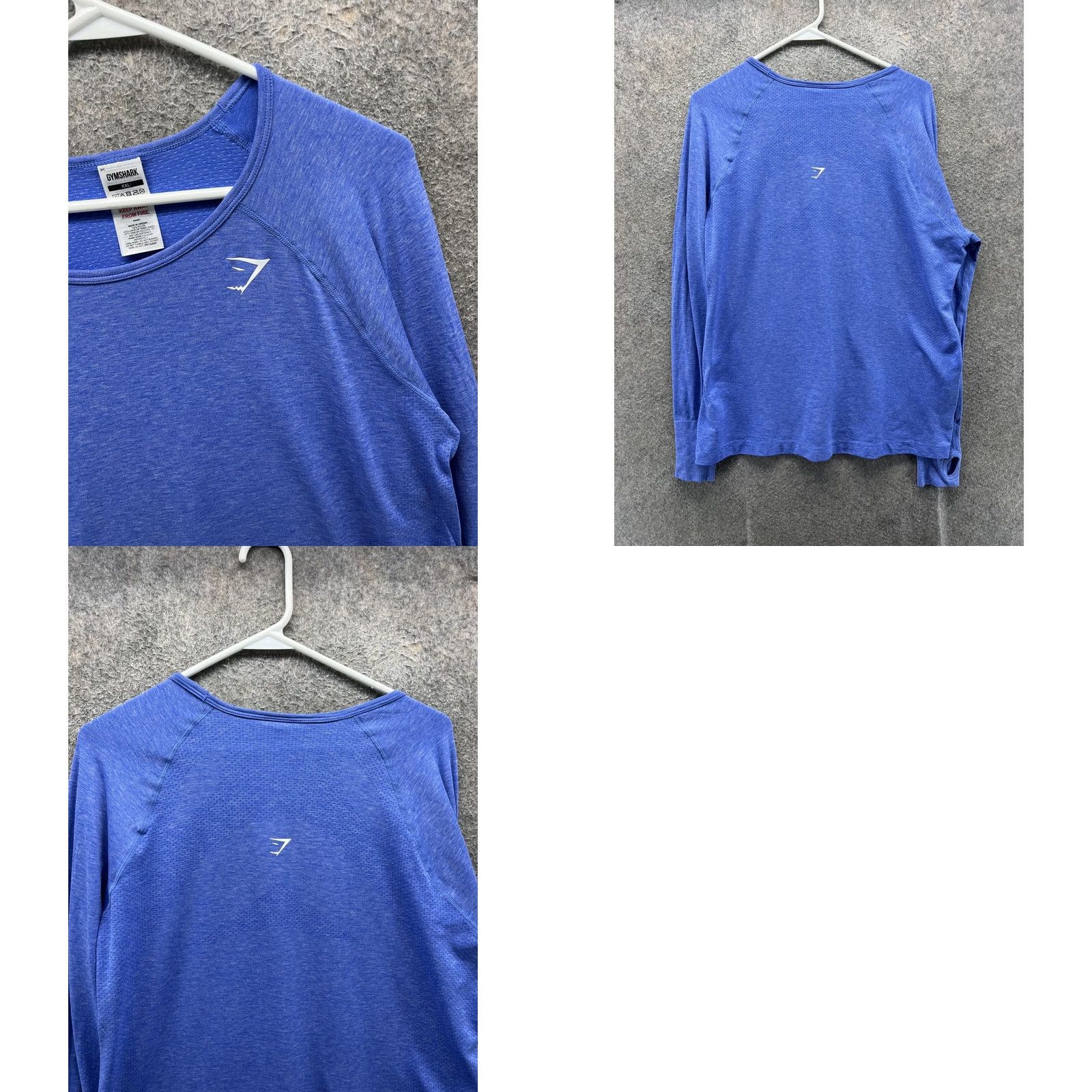 Gymshark Gymshark Womens XXL Blue Long Sleeve Shirt Size XXL / US 16-18 / IT 52-54 - 8 Thumbnail