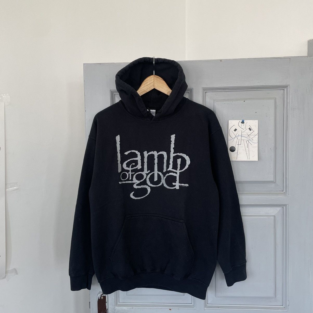 Band Tees Vintage 00’s Lamp Of God True American Metal Hoodie Size US M / EU 48-50 / 2 - 3 Thumbnail