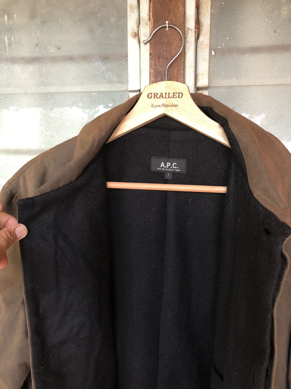 A.P.C. Vintage APC Men’s Waxed Jacket Size US M / EU 48-50 / 2 - 4 Thumbnail