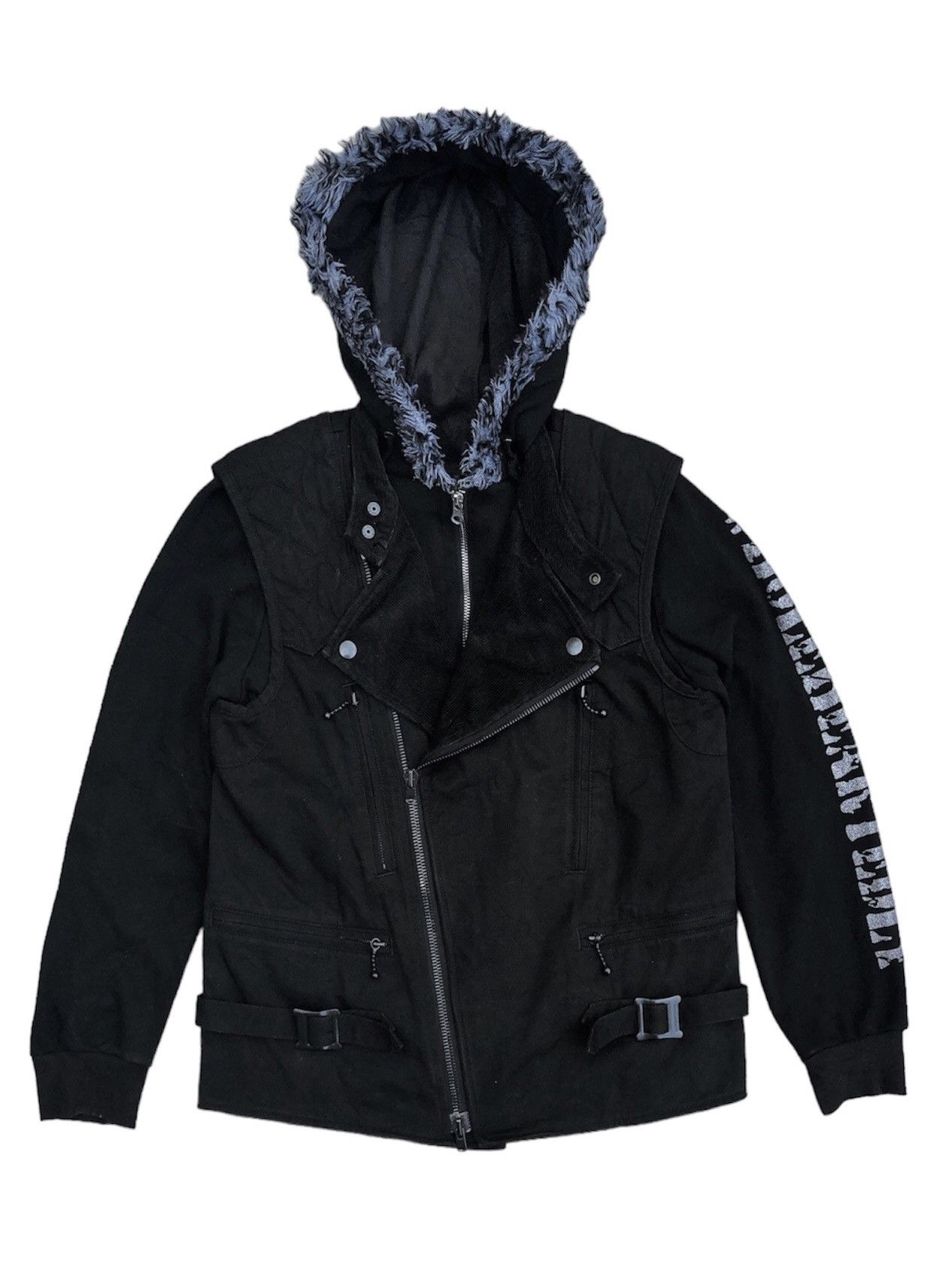 image of Number N Ine x Takahiromiyashita The Soloist Number Nine Vest Rider Multi Pocket Archive in Black (