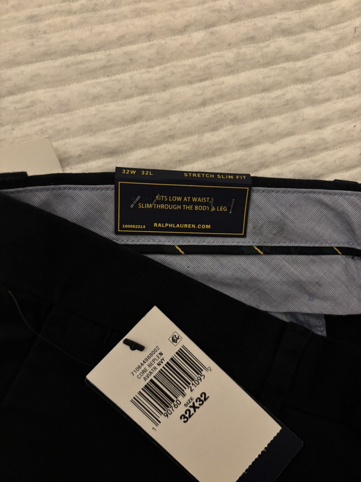 Polo Ralph Lauren Navy Chinos Size US 32 / EU 48 - 4 Thumbnail