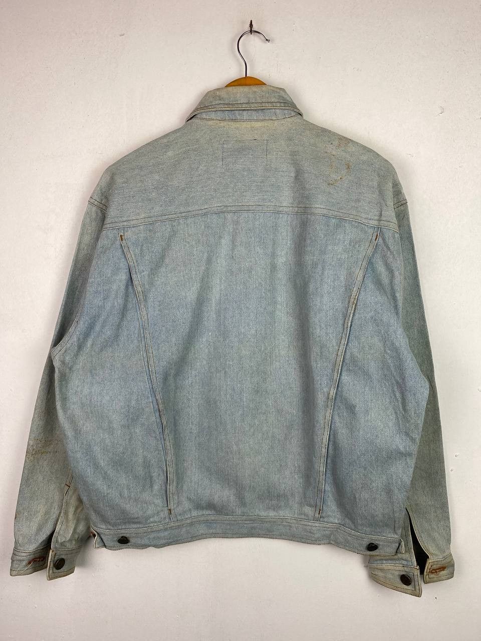 Japanese Brand vintage japanese brands denim jacket nice design Size US M / EU 48-50 / 2 - 8 Thumbnail