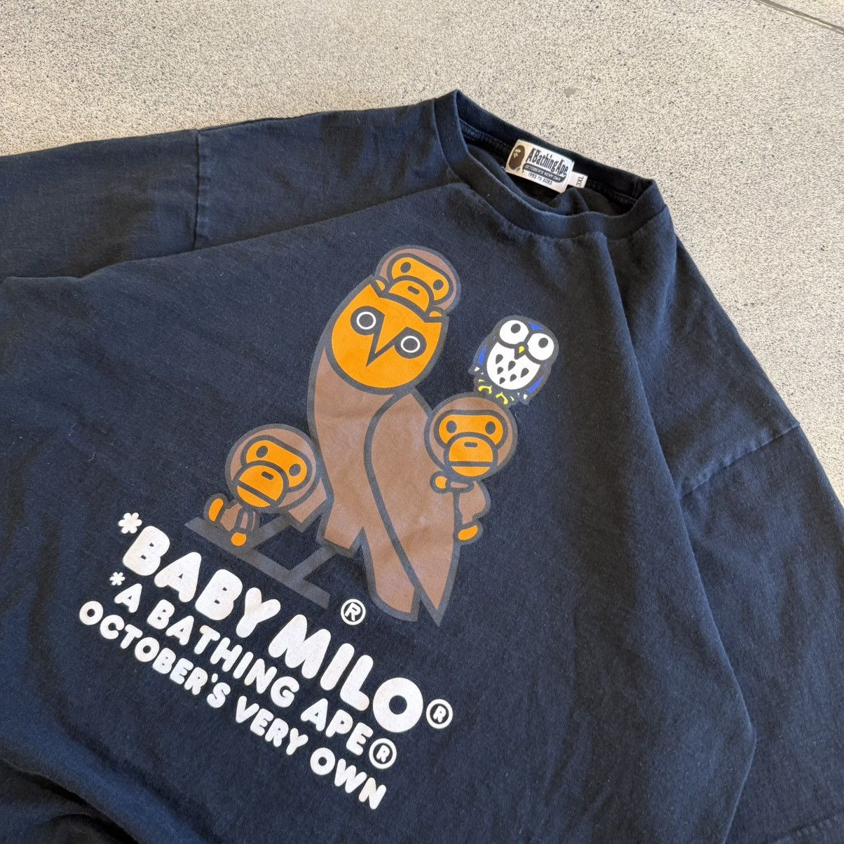 Bape × October's Very Own Bape x OVO Baby milo shirt Size XXXL Size US XXL / EU 58 / 5 - 2 Thumbnail