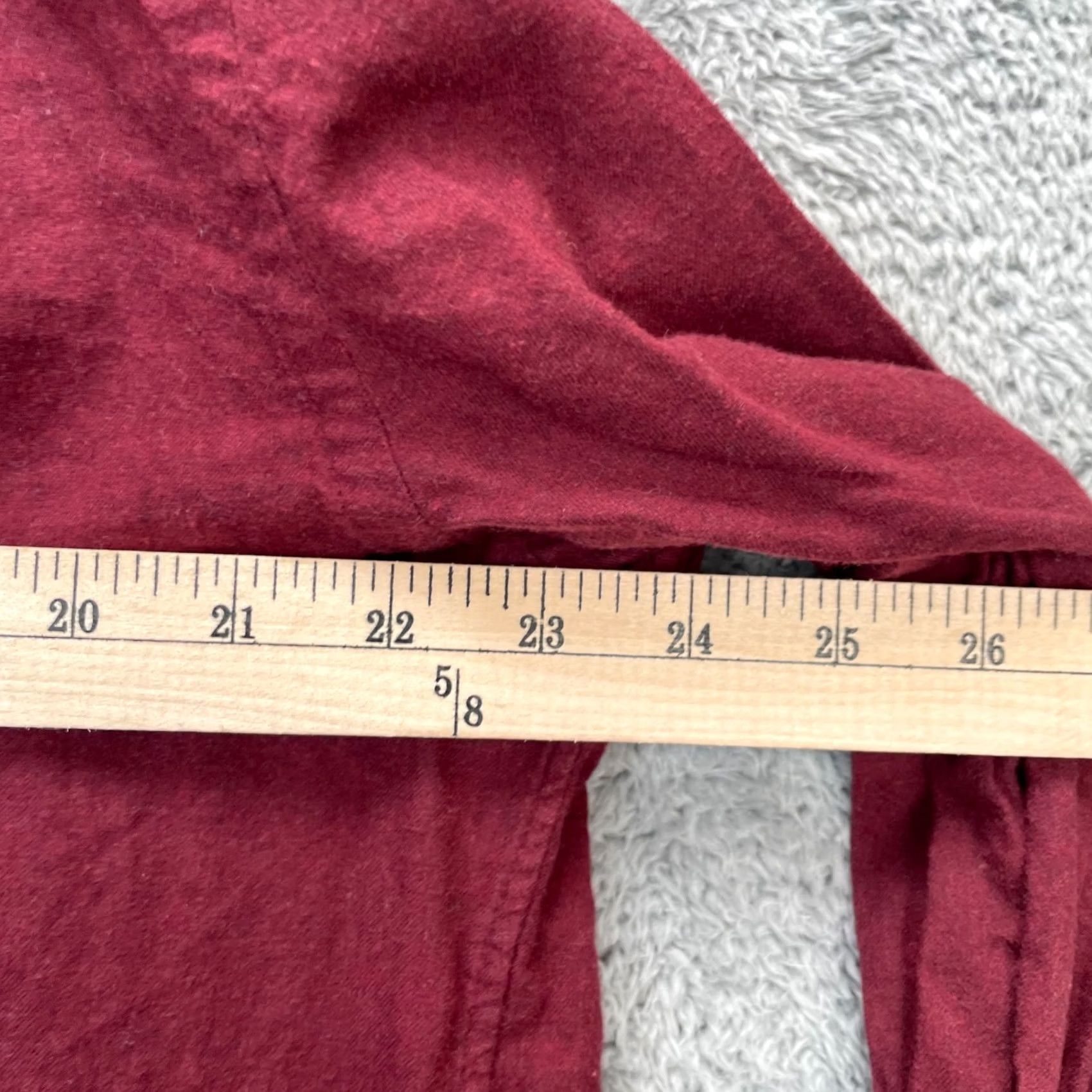 Uniqlo Uniqlo Red Flannel Cotton Button Up Shirt Mens Small Casual Wear Stand Collar Size US S / EU 44-46 / 1 - 7 Thumbnail
