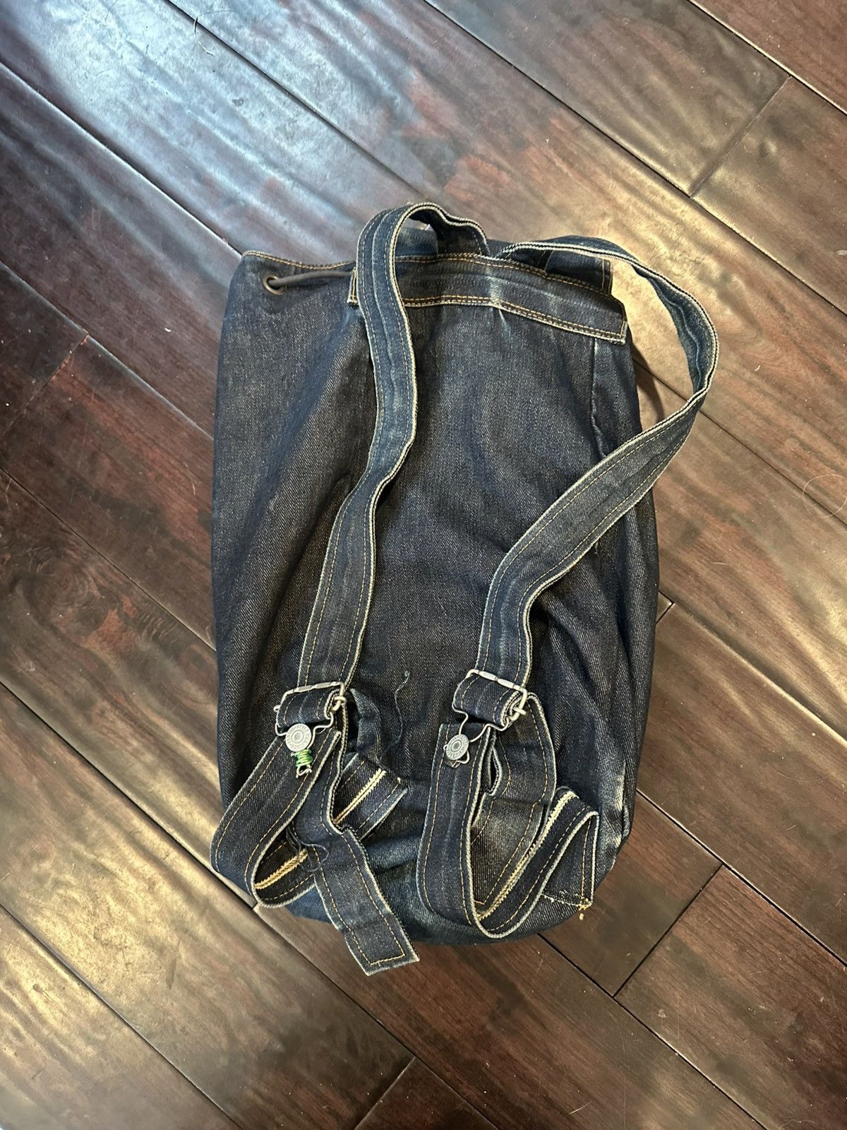 Other Rare Evisu Custom Denim Back Pack Size ONE SIZE - 6 Thumbnail