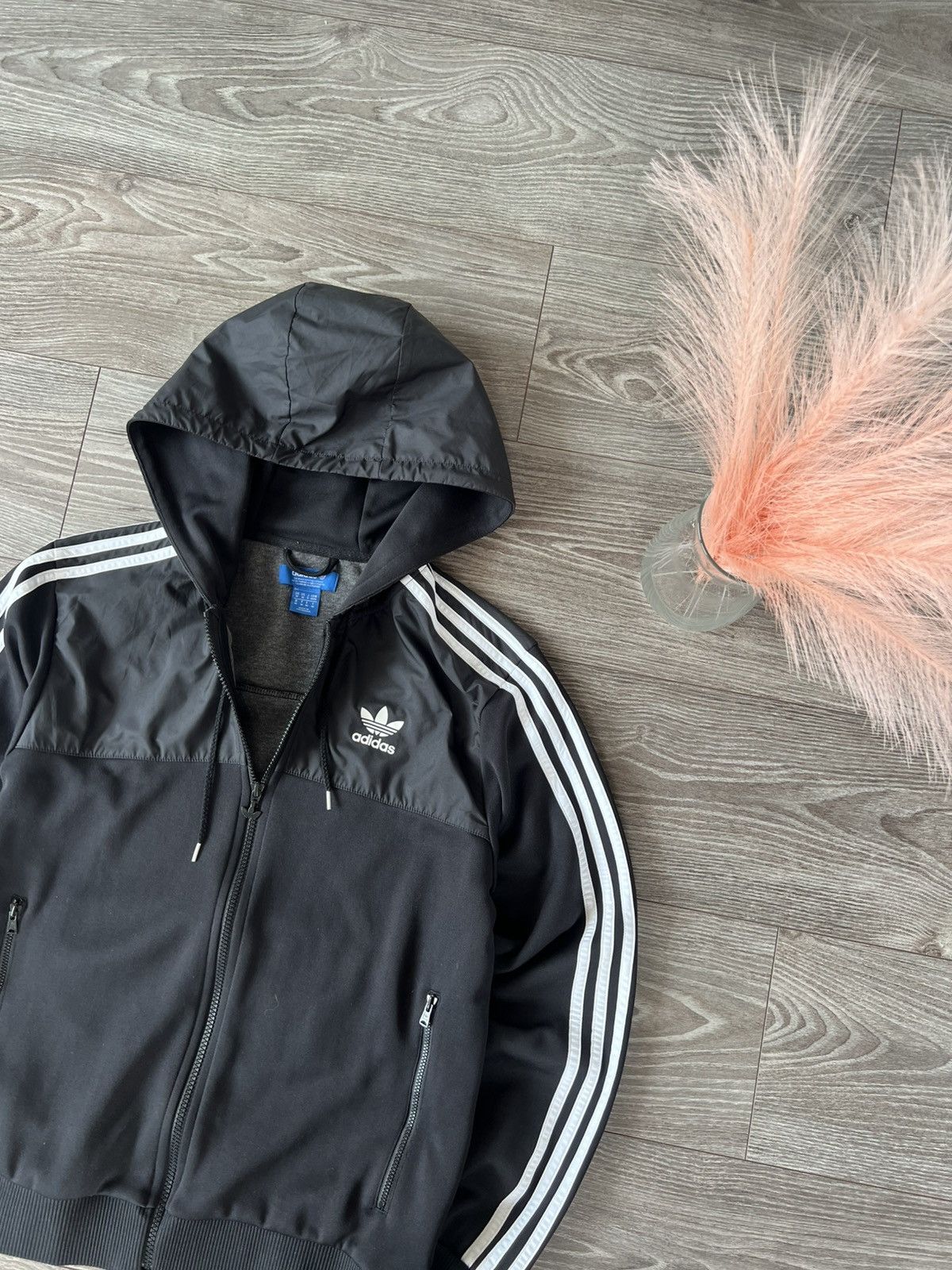 Adidas Archival Adidas Three Stripes Avant Garde Nylon Jacket Size US M / EU 48-50 / 2 - 4 Thumbnail