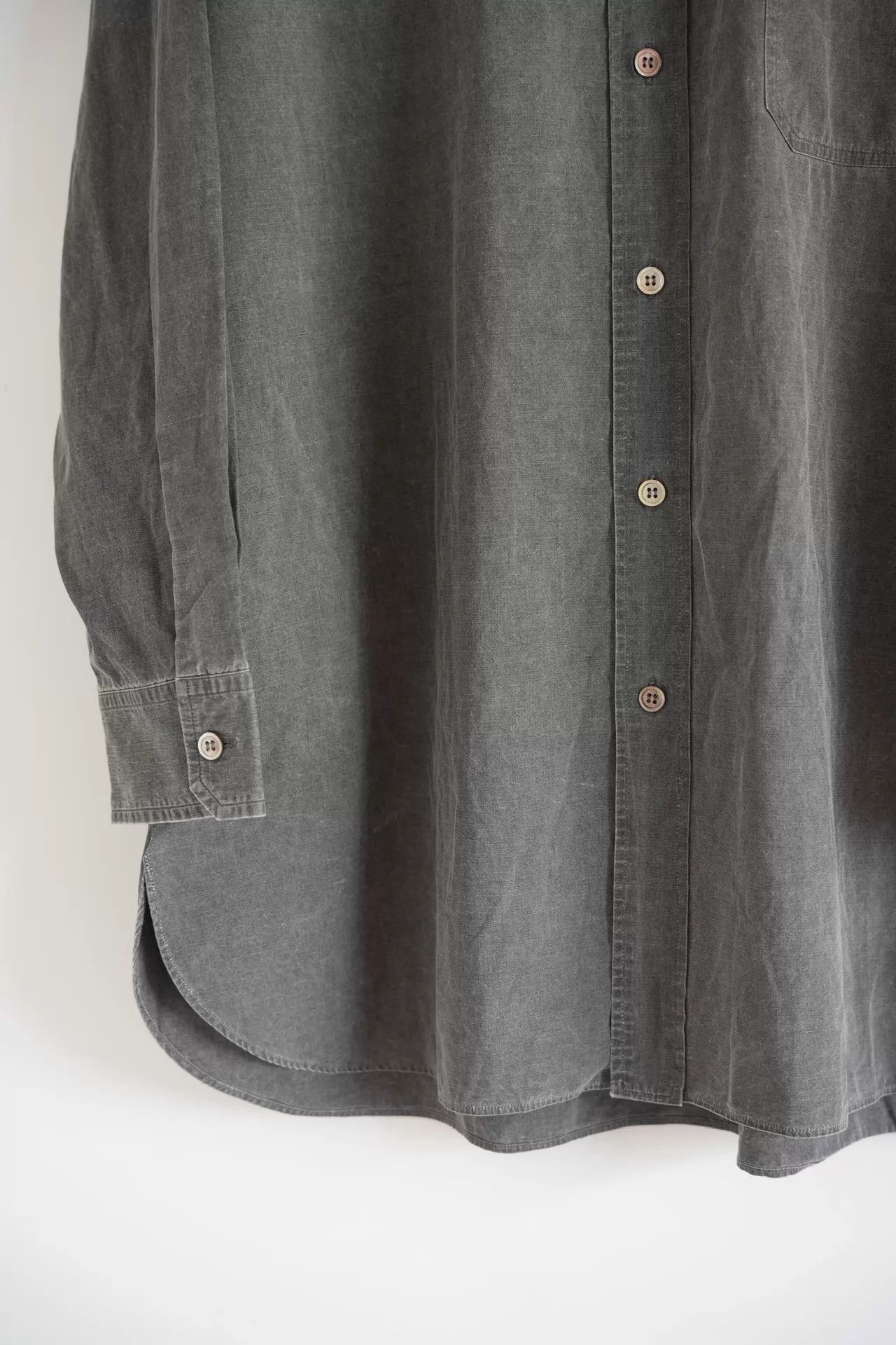 Yohji Yamamoto Yohji Yamamoto 90s Y's for men Faded Cotton Shirt One Size Size US M / EU 48-50 / 2 - 5 Thumbnail