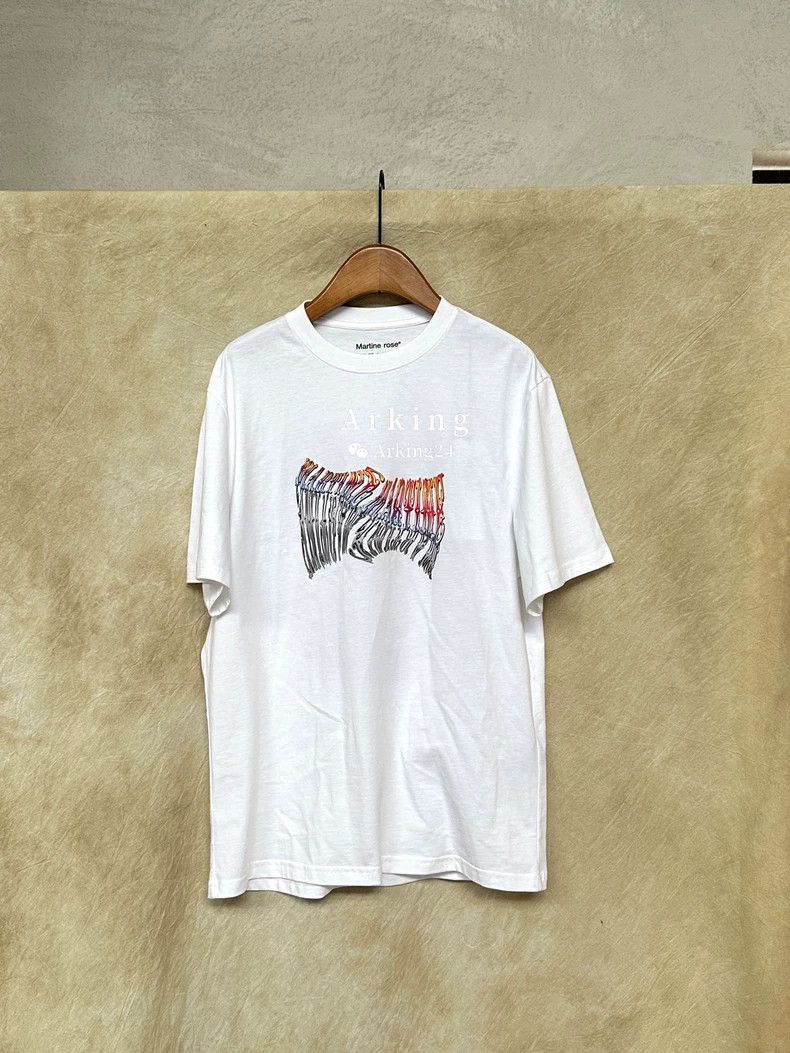 Martine Rose Martine rose White printed short sleeves Size S / US 4 / IT 40 - 5 Thumbnail