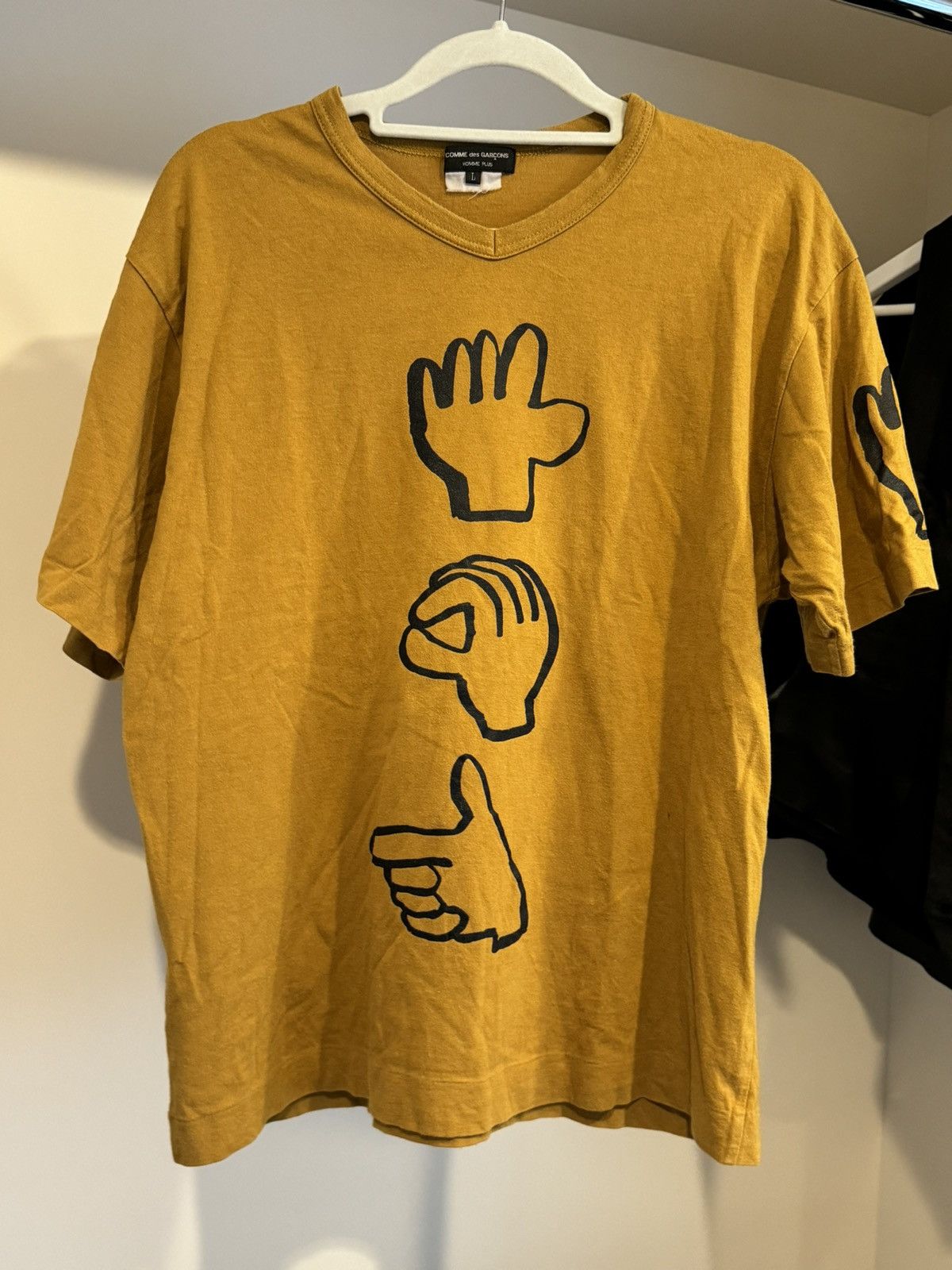 Comme des Garcons Homme Plus Comme des Garçons Homme Plus Hands T-Shirt Size US L / EU 52-54 / 3 - 1 Thumbnail