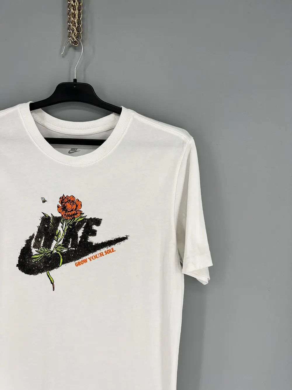 Nike Nike Men's JDI HAIRCUT Short Sleeve White T-Shirt Size M Size US M / EU 48-50 / 2 - 5 Thumbnail