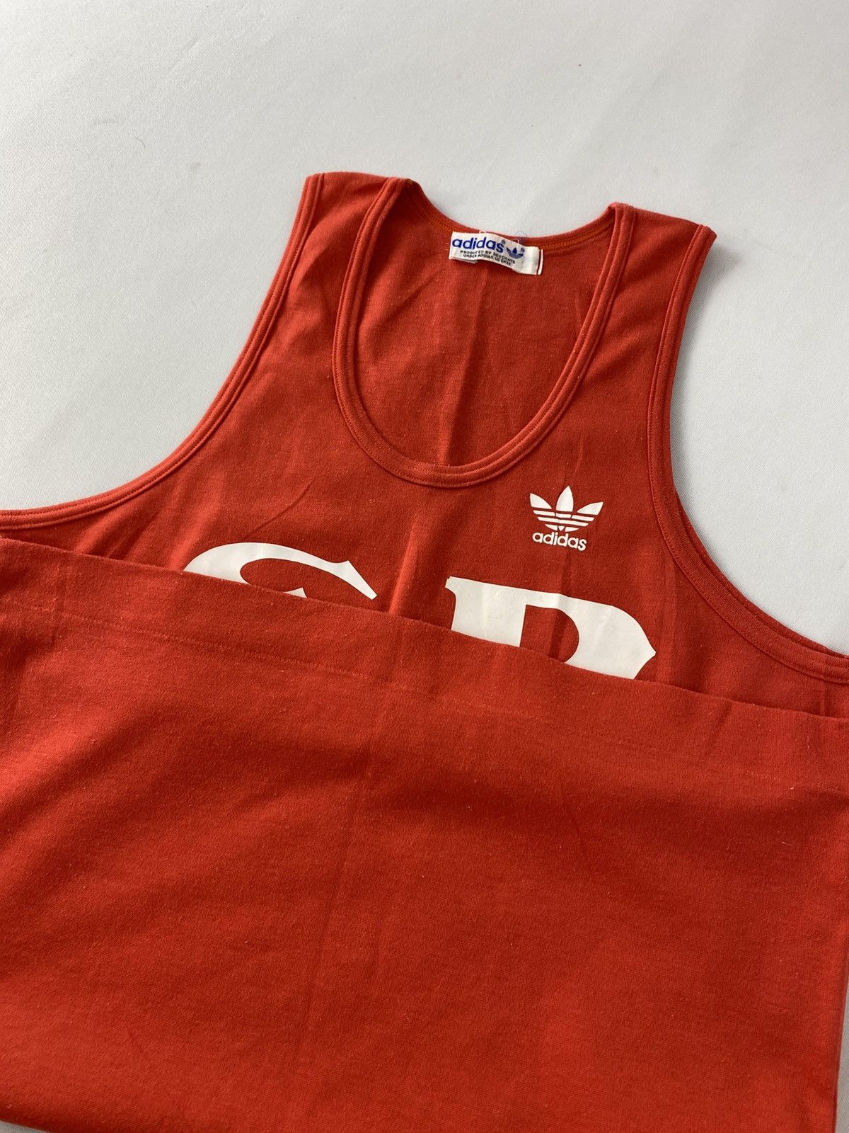 Adidas 90s Adidas S&B Iconic Trifoil Trikot Tank Top Sleeveless Size US S / EU 44-46 / 1 - 9 Thumbnail