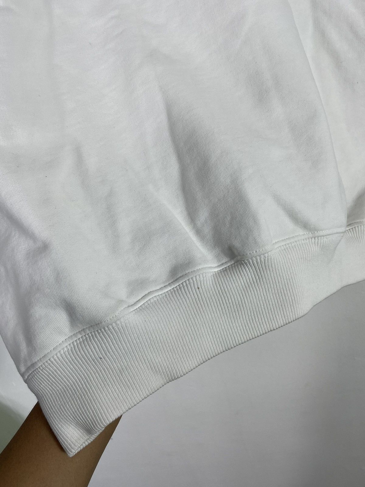 Balenciaga Balenciaga White Archetype Back Logo Hoodie Size US XS / EU 42 / 0 - 5 Thumbnail
