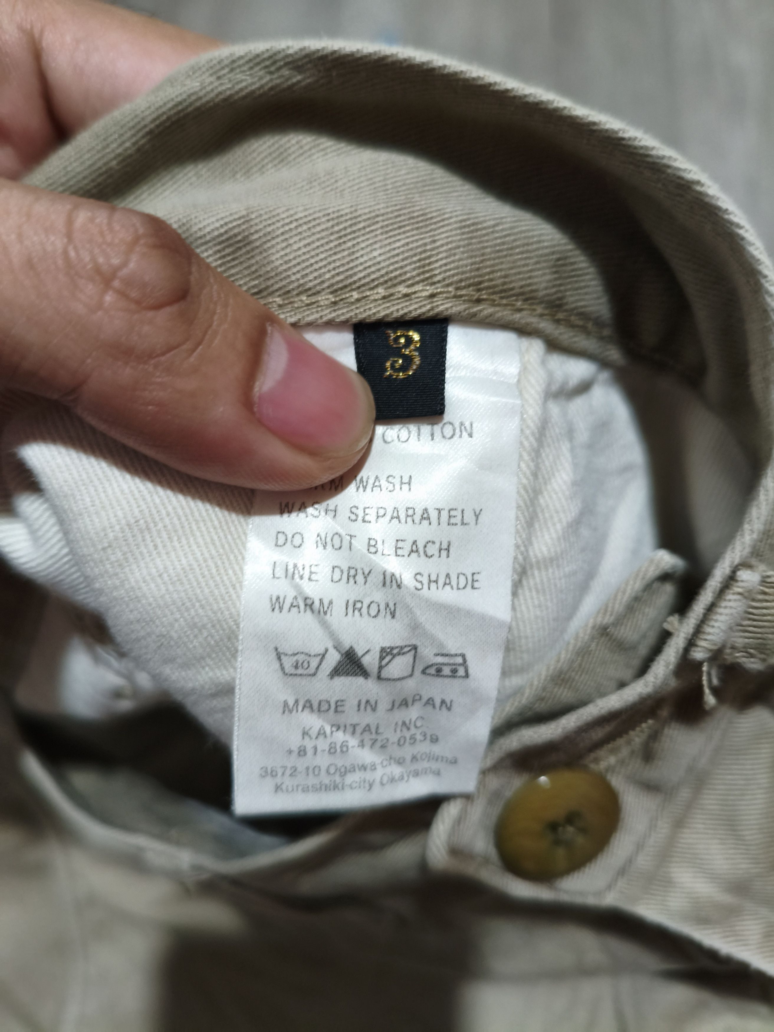 Kapital Kapital Chino pants big patch Size US 33 - 4 Thumbnail