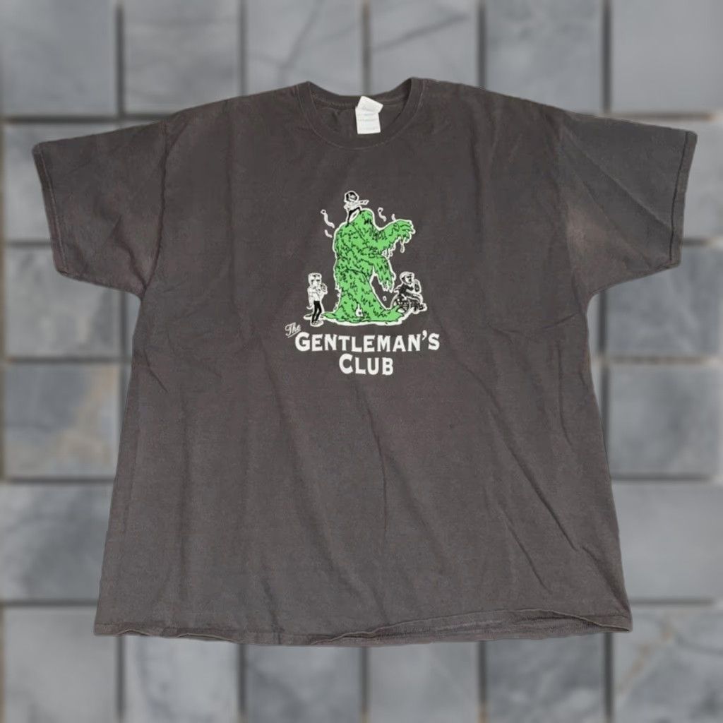 Vintage VINTAGE The Gentleman’s Club Wrestling Graphic T-Shirt Gray 2XL AEW Indie Mens Shirt 2XL Gray Graphic Print Wrestling Sports Size US XXL / EU 58 / 5 - 1 Thumbnail