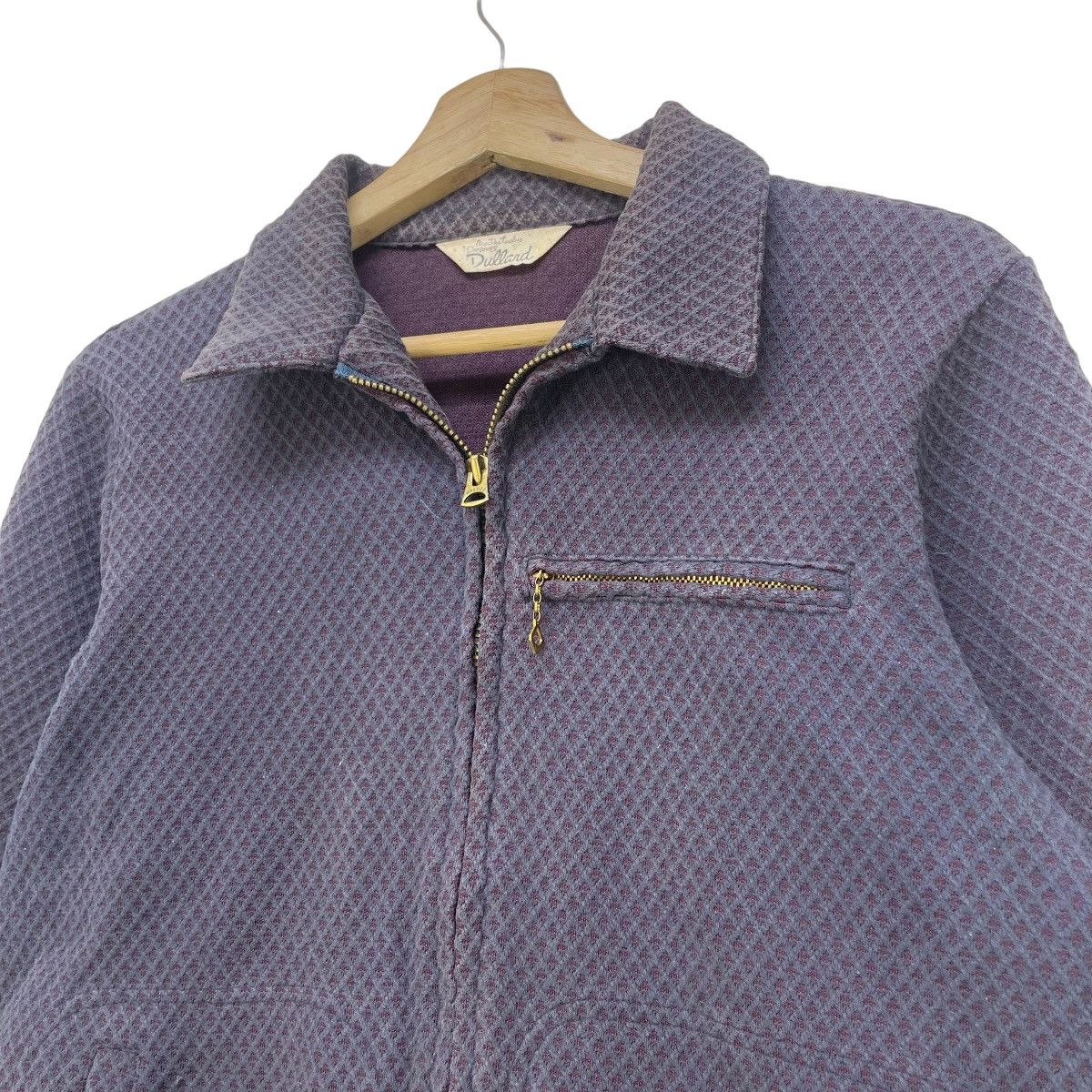 Japanese Brand × Vintage Vintage Dulland Quilted Plaid Pattern Waldes Zipper Size US M / EU 48-50 / 2 - 3 Thumbnail