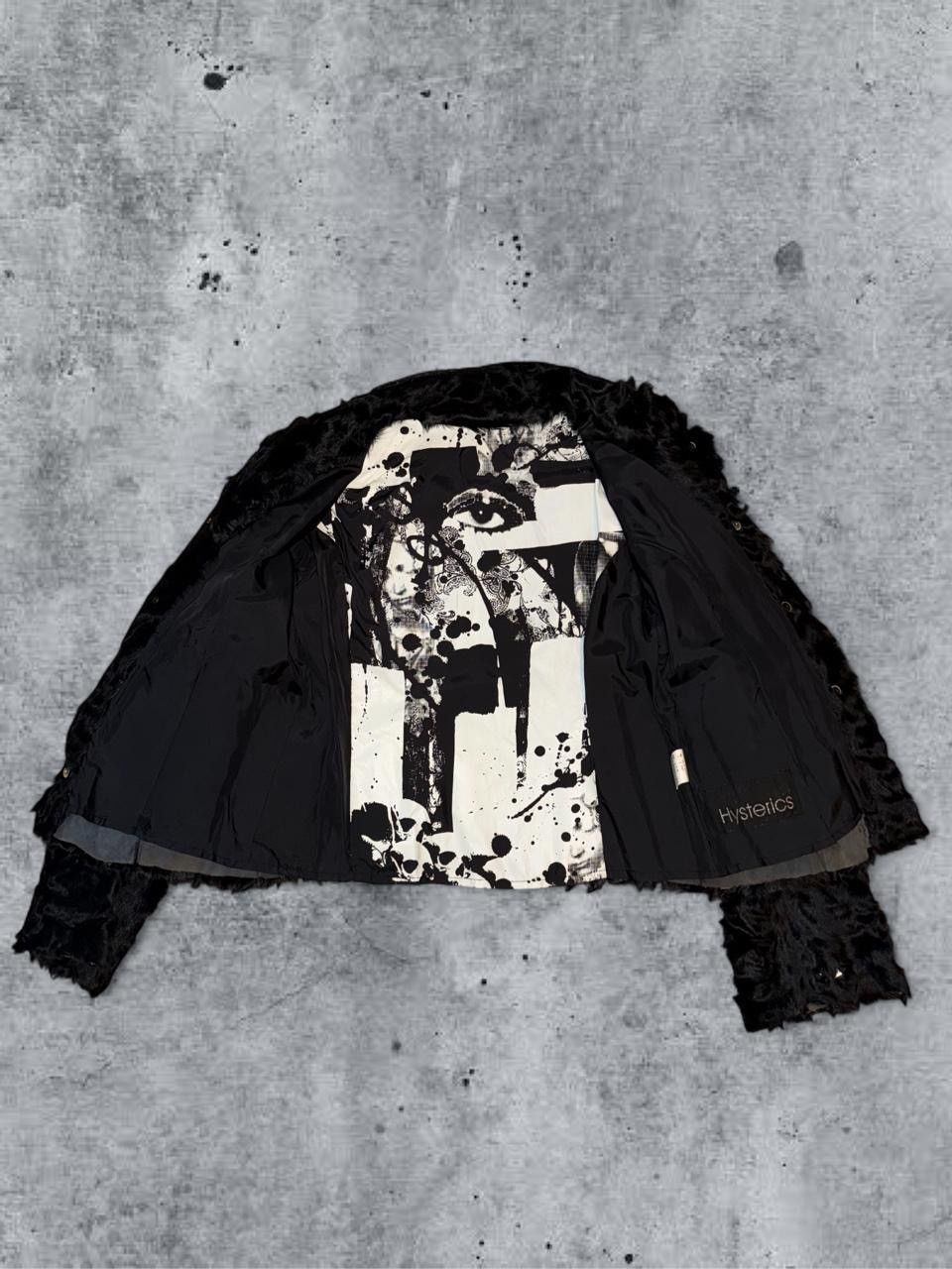 Hysteric Glamour Hysteric Glamour Fur Punk Metal Studded Jacket Size US S / EU 44-46 / 1 - 3 Thumbnail