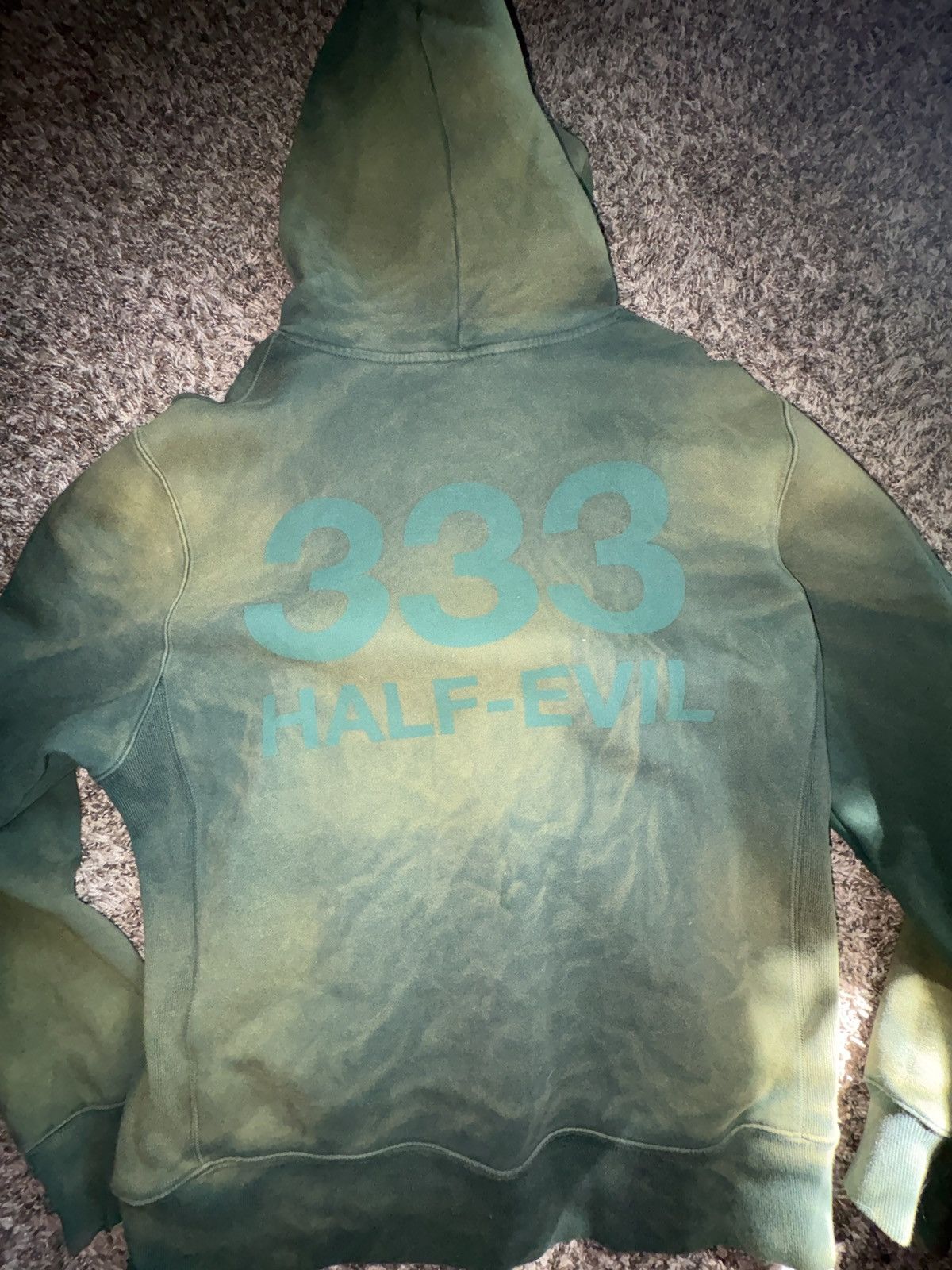 Half Evil 333 TIE DYE HOODIE LARGE Size US L / EU 52-54 / 3 - 2 Thumbnail