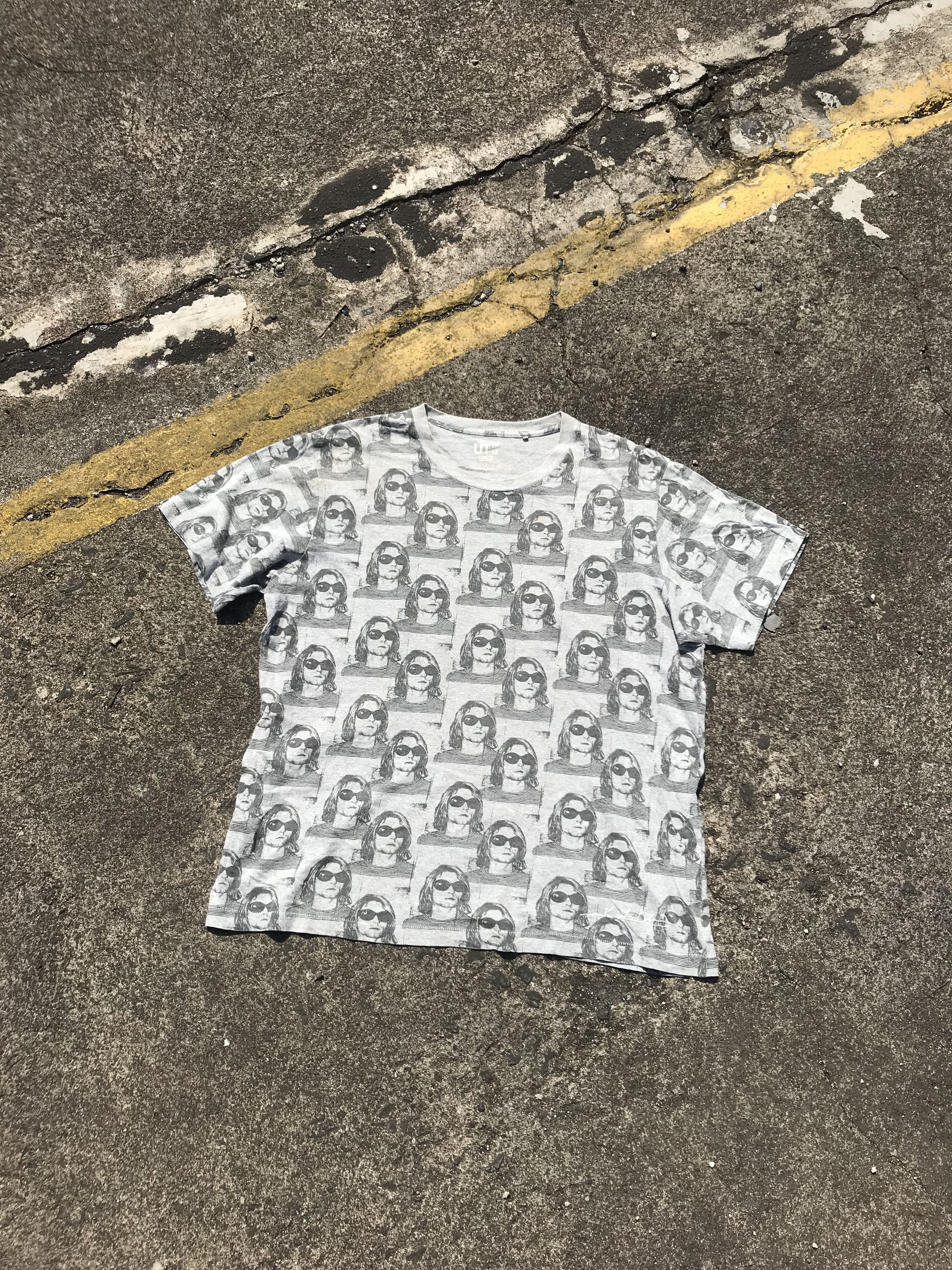 Japanese Brand × Uniqlo Rare Band tees kurt cobain nirvana x uniqlo Size US XL / EU 56 / 4 - 1 Thumbnail