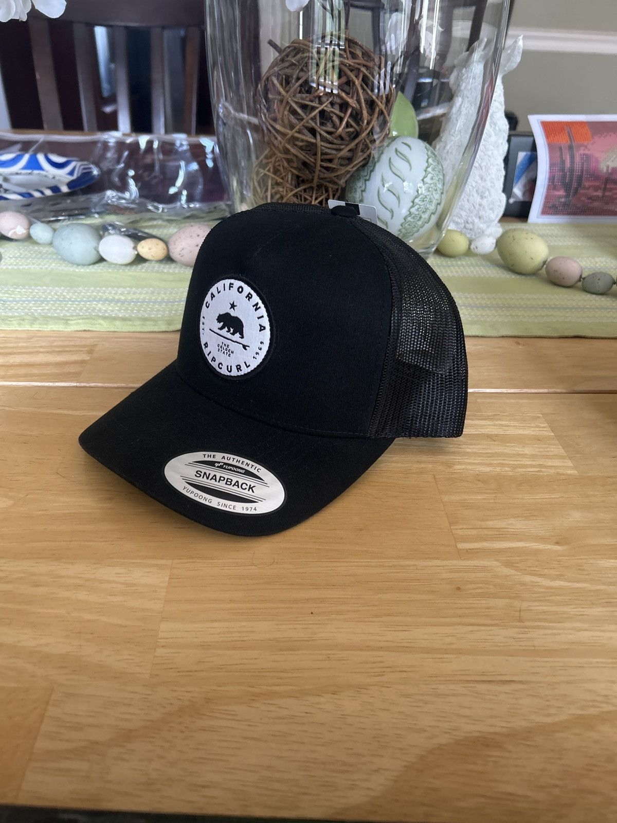 Rip Curl California RipCurl High Profile Black SnapBack Size ONE SIZE - 2 Thumbnail