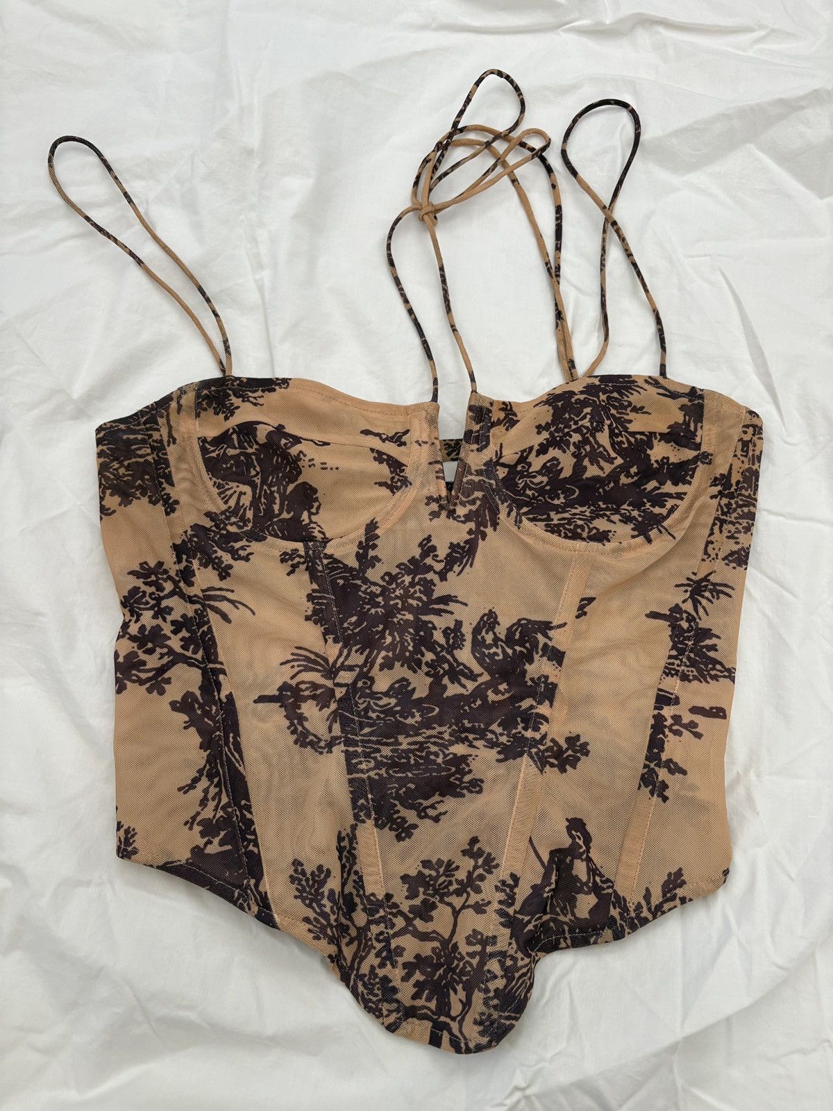 Miaou Miaou aphex corset gold toille Size M / US 6-8 / IT 42-44 - 3 Thumbnail