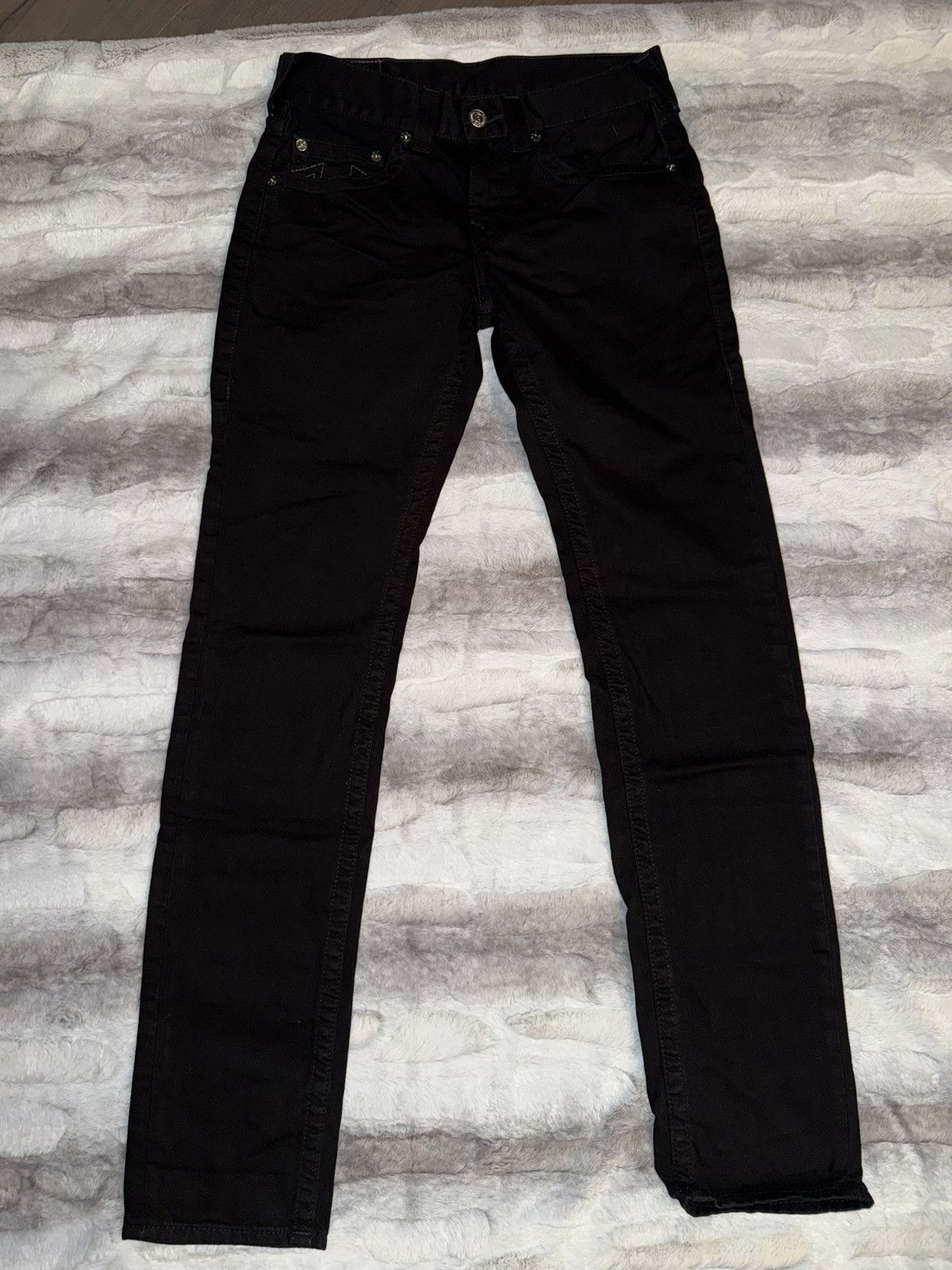 True Religion Black True Religion Slim Jean Size US 30 / EU 46 - 1 Thumbnail