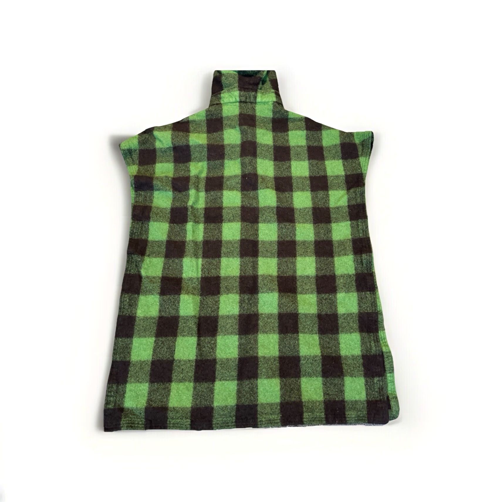 Stella McCartney Stella McCartney Poncho Wool Check Black Green Size 40 M Women Wool Poncho Casual Travel Size M / US 6-8 / IT 42-44 - 7 Thumbnail