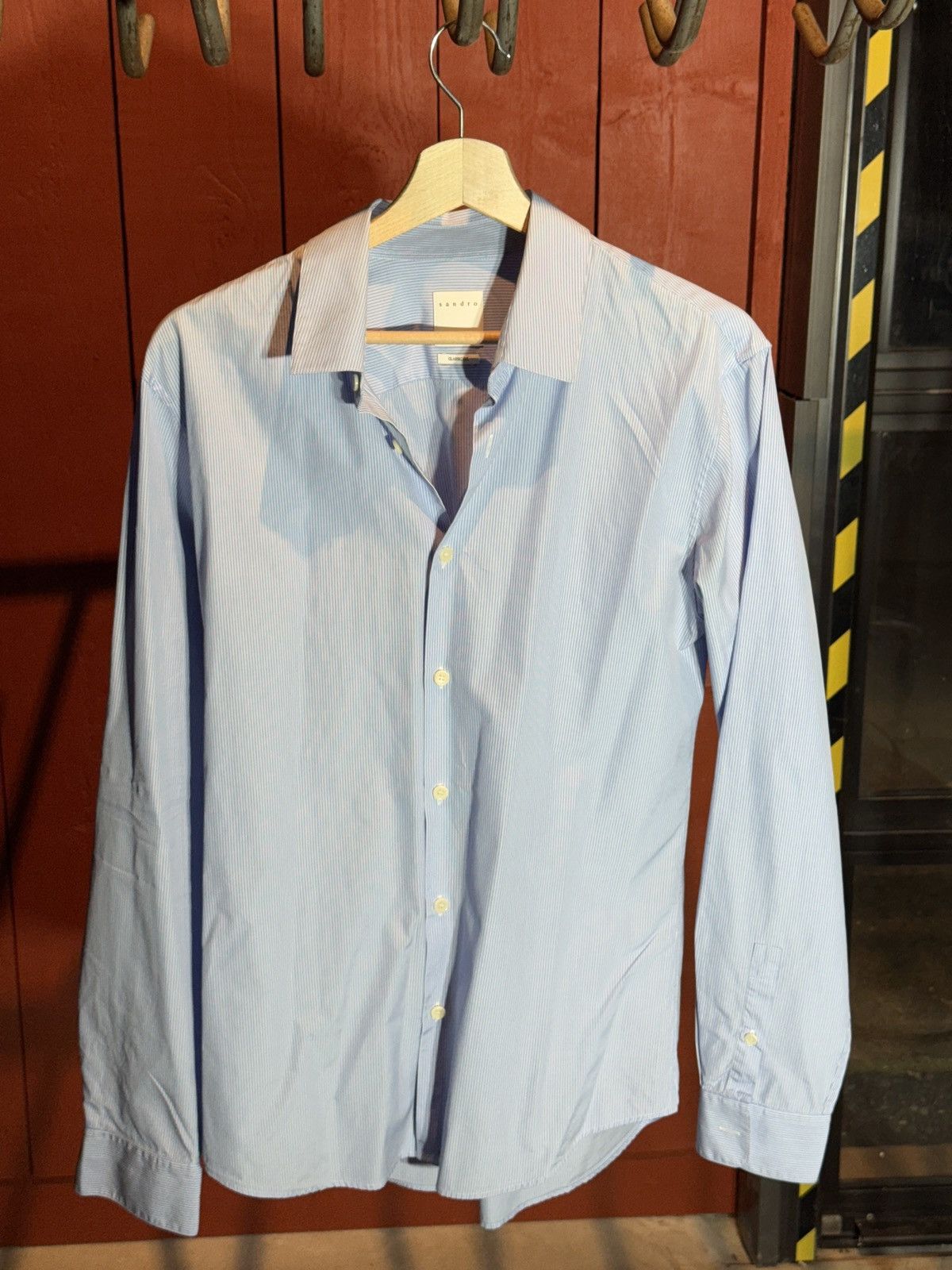 Sandro Striped Shirt Sandro Size US M / EU 48-50 / 2 - 1 Thumbnail