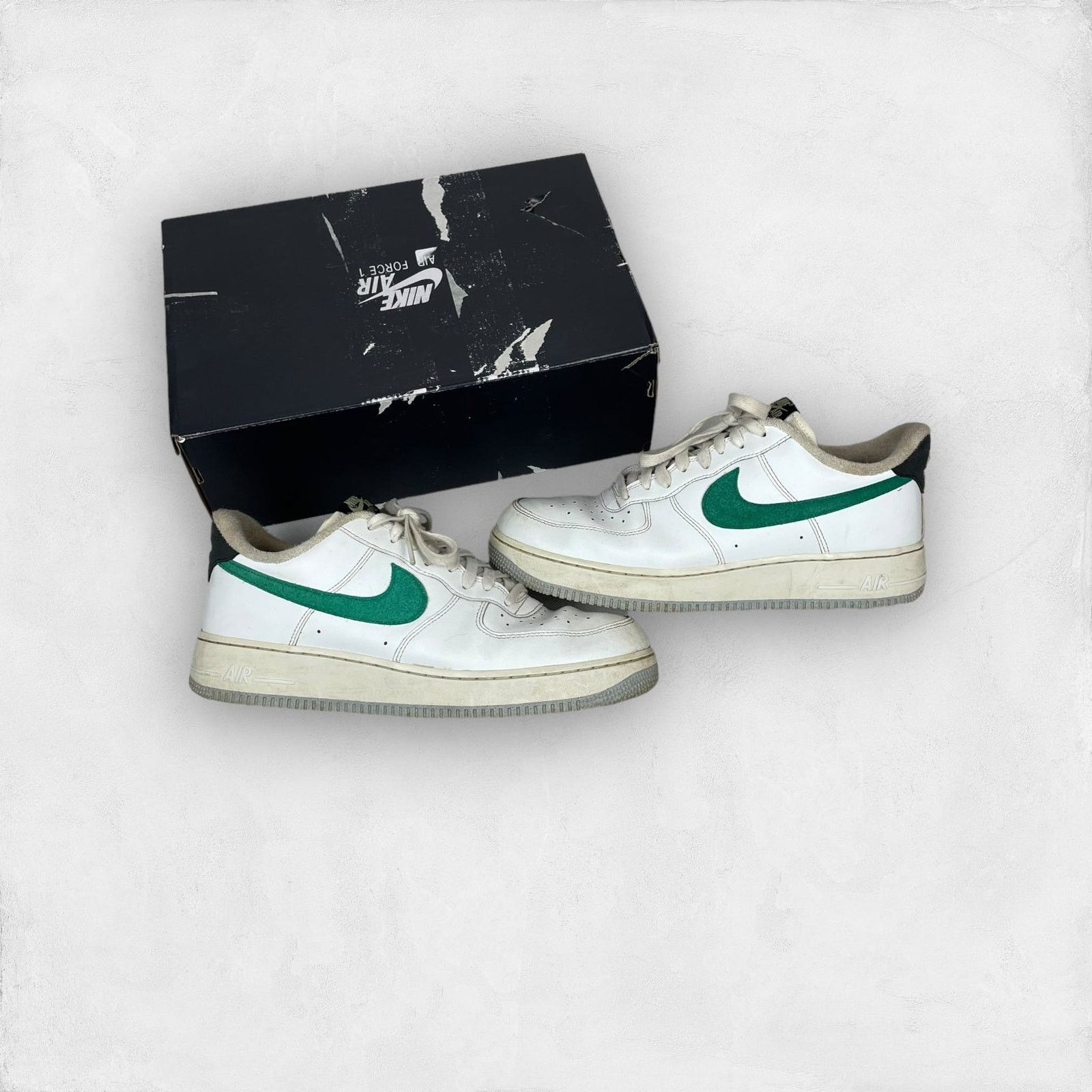 Nike Nike Air Force 1 07 DR8593-100 Men's White Leather Shoes 12 Size US 12 / EU 45 - 1 Thumbnail