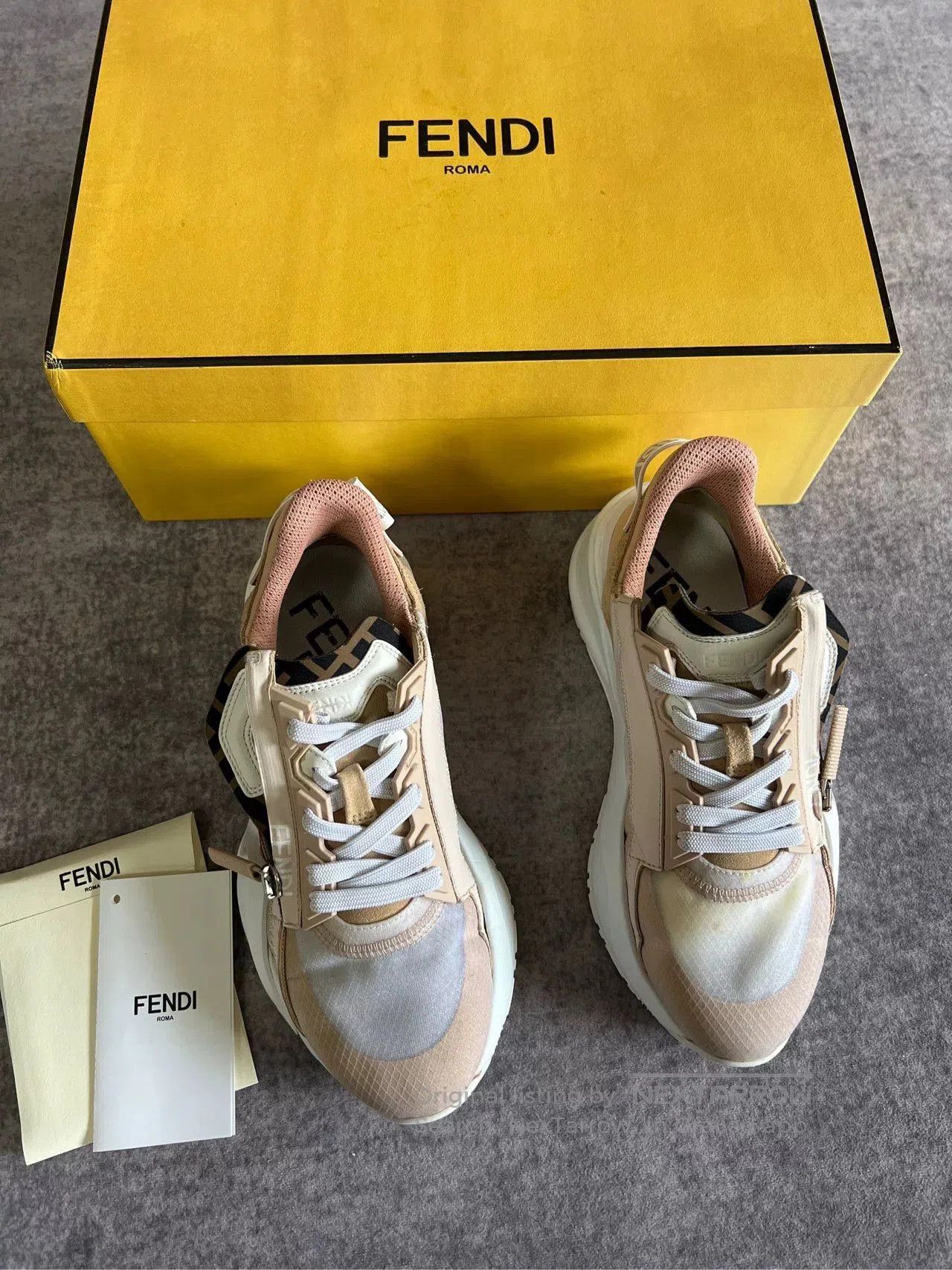 Fendi Fendi Pink Sneakers. Size US 5 / IT 35 - 1 Thumbnail