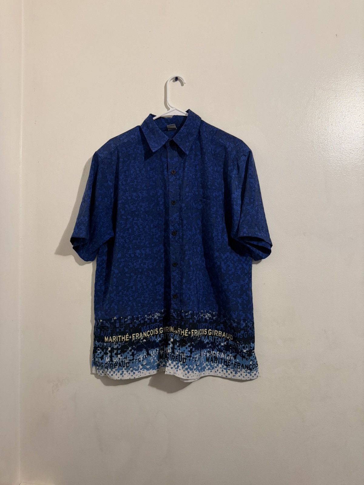 Marithe + Francois Girbaud Girbaud Marithe Francois Short Sleeve Button-Up Shirt Size US M / EU 48-50 / 2 - 1 Thumbnail