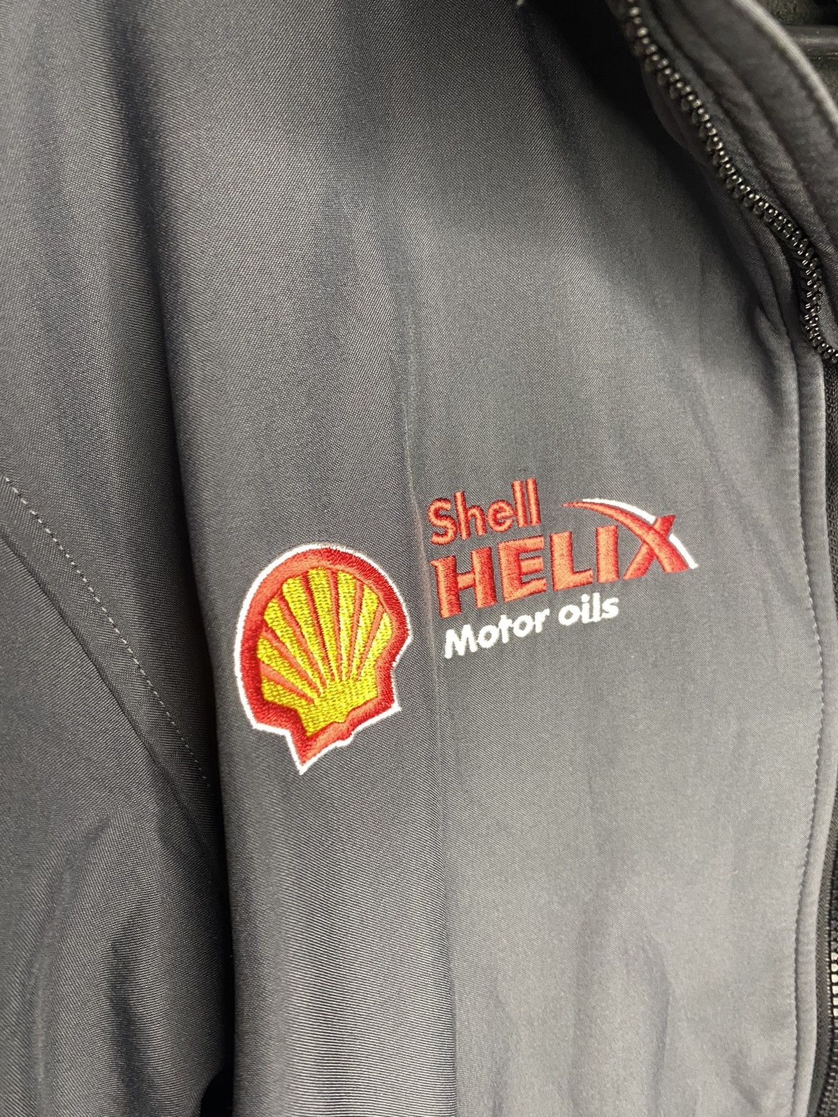 Sports Specialties MENS VINTAGE SHELL HELIX RACING LIGHT JACKET CARS FORMULA1 Size US XL / EU 56 / 4 - 5 Thumbnail