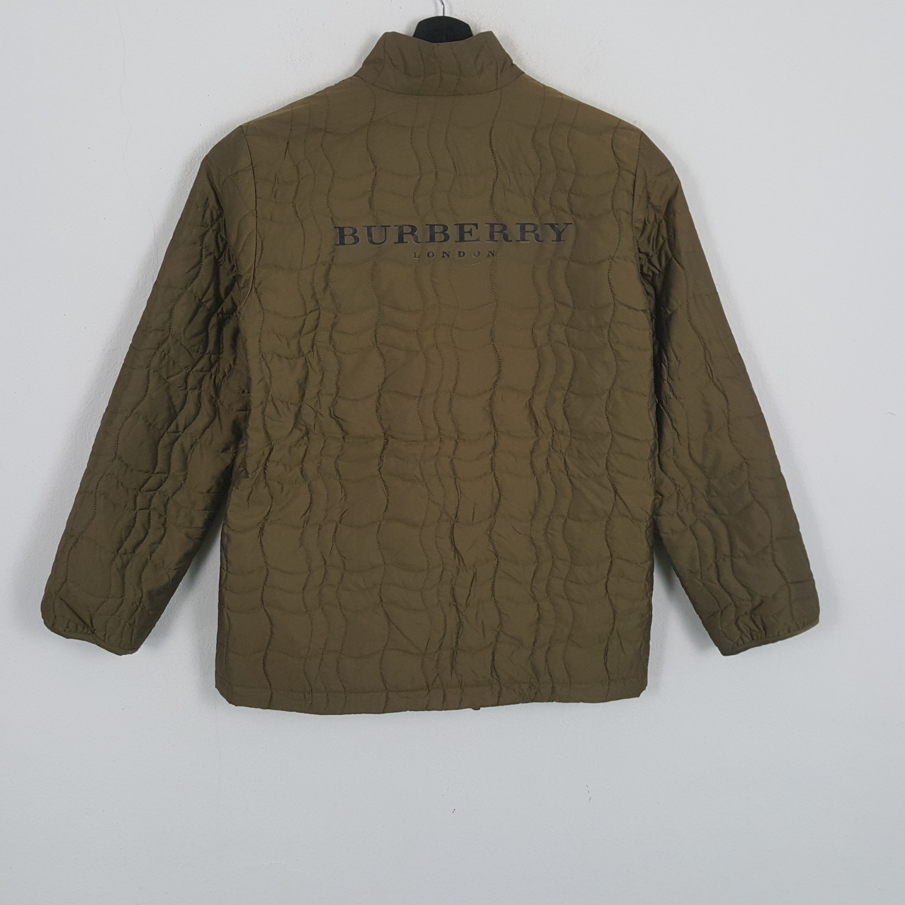 Burberry × Vintage BURBERRY LONDON Fashion Brand Custom Art Jacket Size US S / EU 44-46 / 1 - 1 Thumbnail
