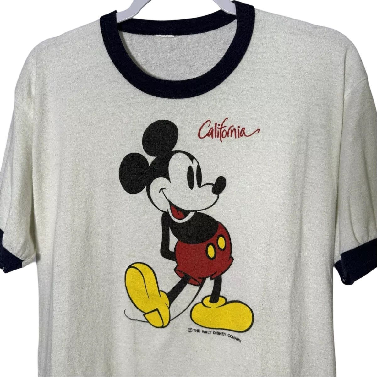 Disney × Vintage Mickey Mouse Disney Shirt*Style Worn By Michael Jackson* Vtg Size US S / EU 44-46 / 1 - 4 Thumbnail