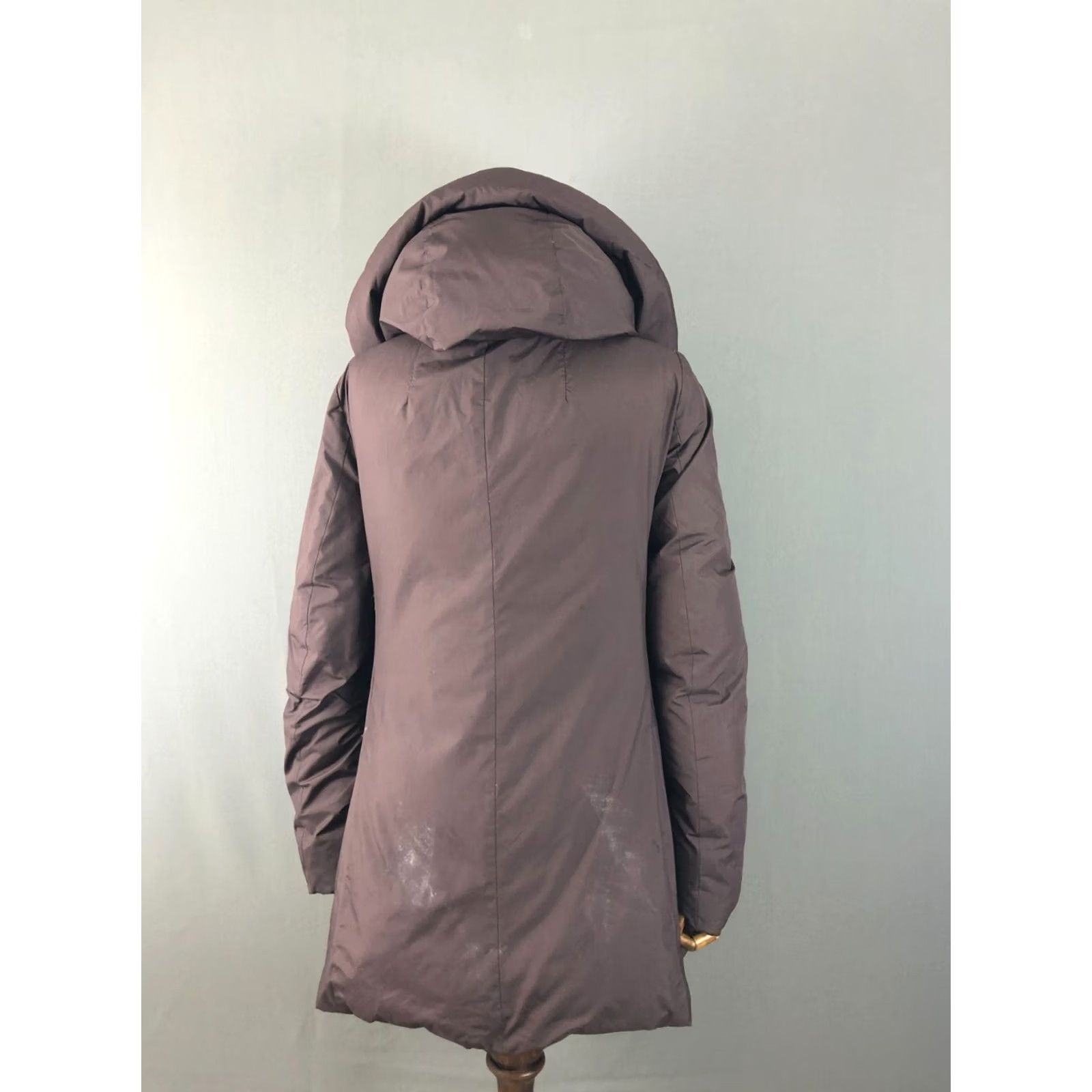 Jil Sander Jil Sander x Uniclo Puffer Jacket Womens Size L Brown Hooded Full Zip Short-Length Size L / US 10 / IT 46 - 3 Thumbnail