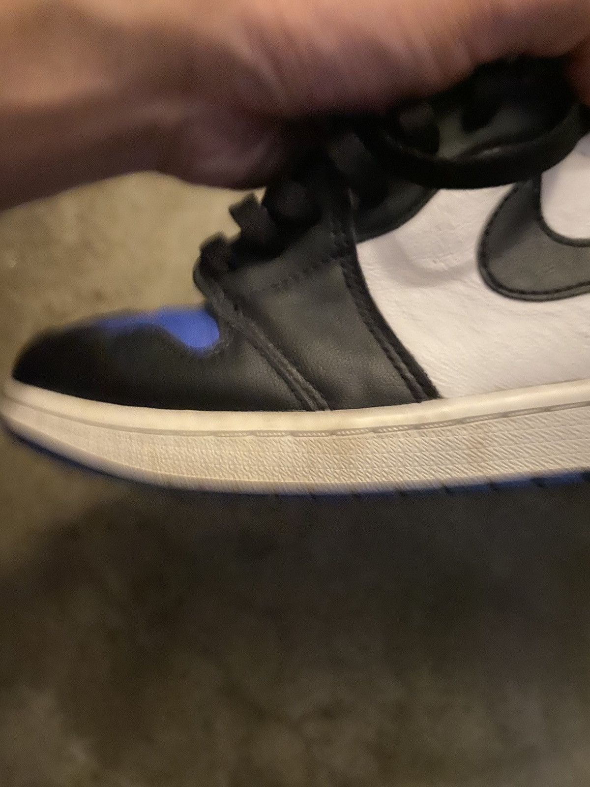 Jordan Brand Jordan 1 Royal Toe Size US 10 / EU 43 - 8 Thumbnail