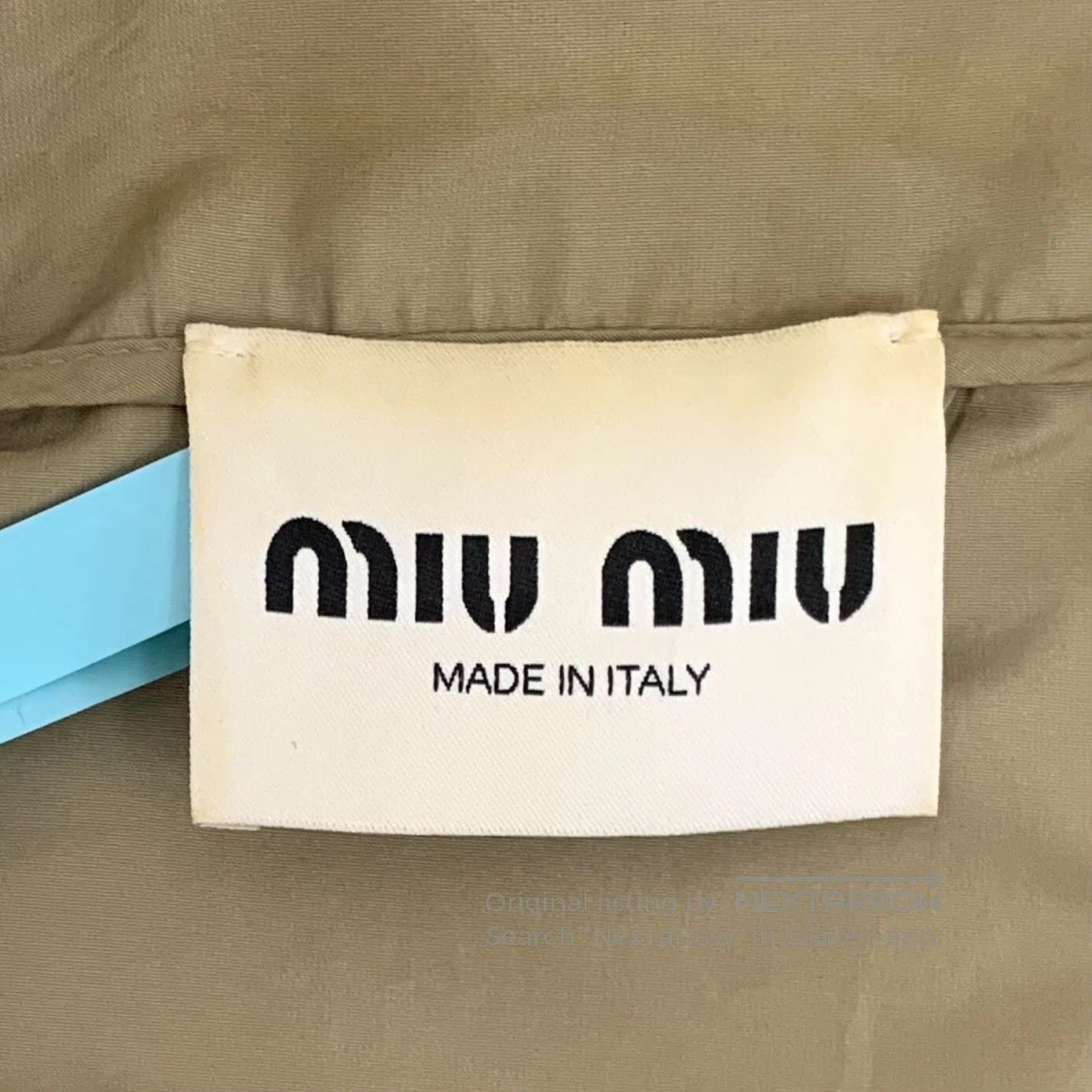 Miu Miu Miu Miu Brown hoodie zip-up long-sleeve jacket with logo l Size XS / US 0-2 / IT 36-38 - 5 Thumbnail