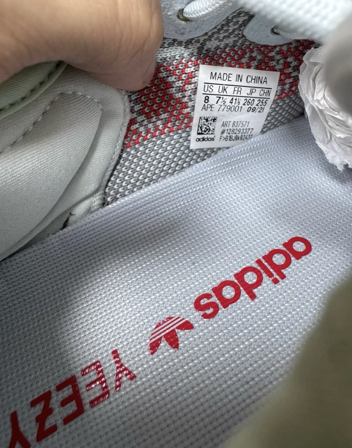 Adidas Adidas Yeezy 350 Blue Tint K37 Size US 8 / EU 41 - 4 Thumbnail