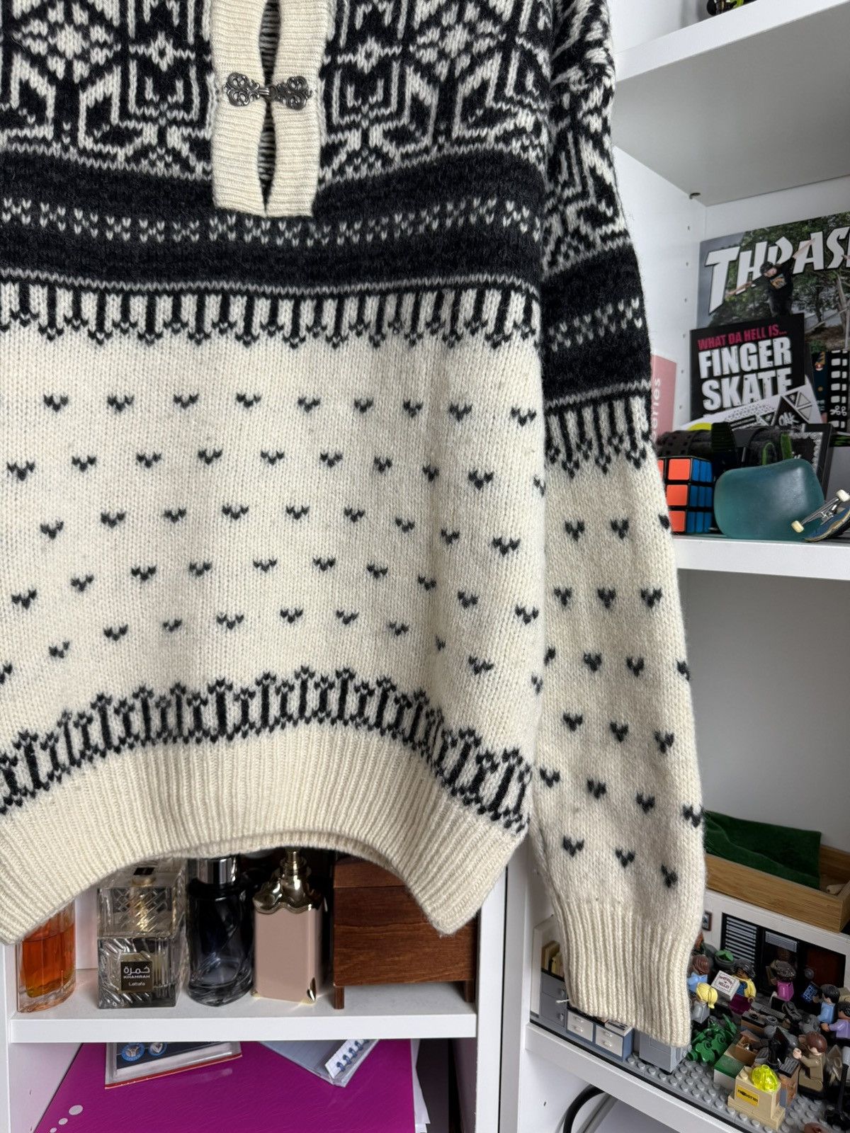 Dale Of Norway × Vintage Vintage 90s Like dale of Norway wool sweater L cottage retro Size US L / EU 52-54 / 3 - 8 Thumbnail