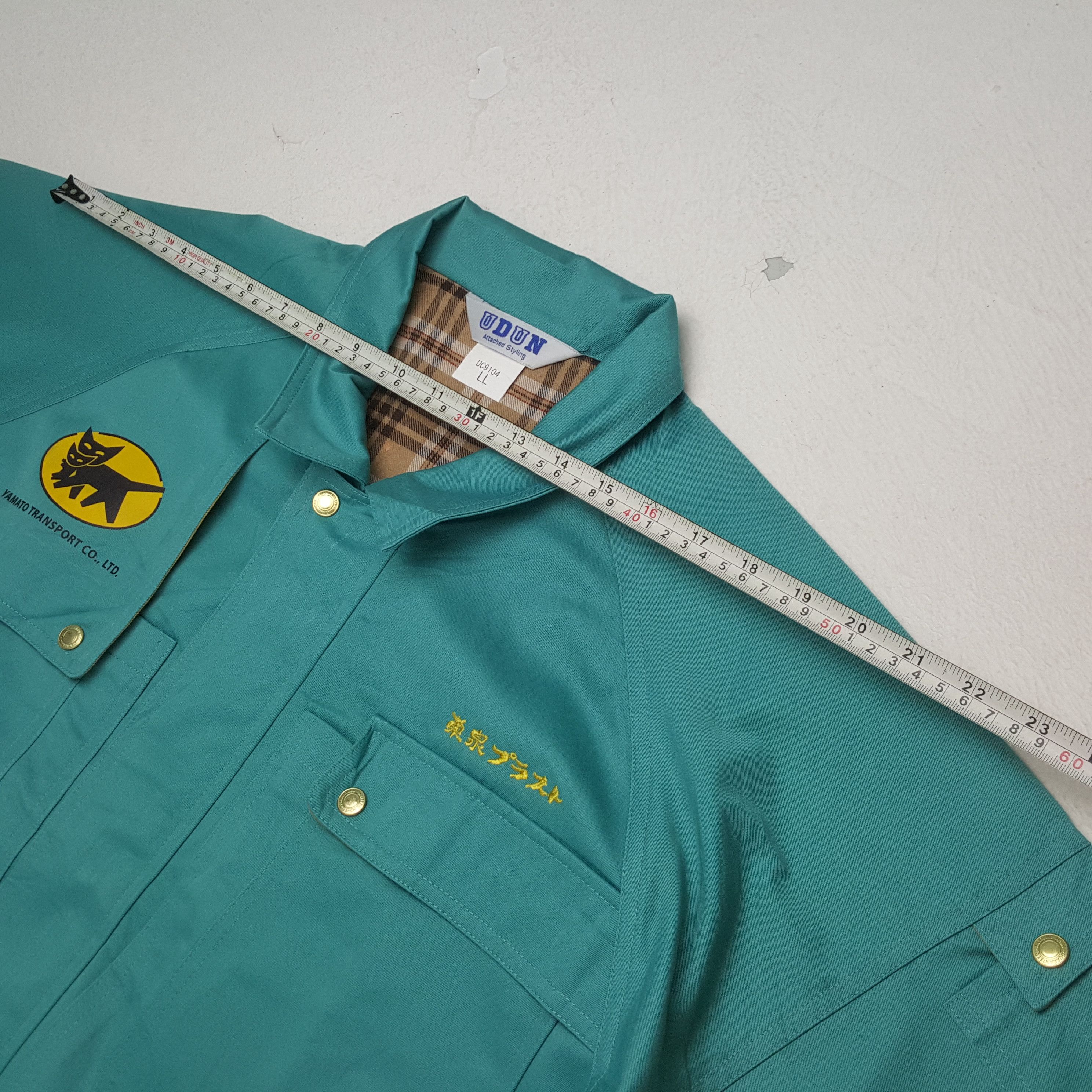 Japanese Brand × Vintage Vintage YAMATO TRANSPORT Japanese Racing Custom JAcket Size US L / EU 52-54 / 3 - 5 Thumbnail