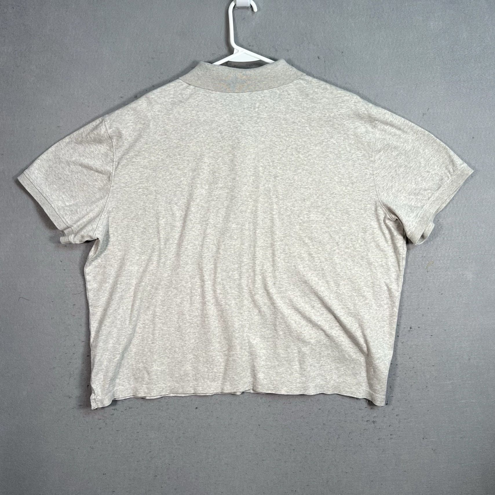 Banana Republic VINTAGE Banana Republic Luxe Touch Performance Polo Shirt Adult 2XL Gray Mens Shirt Polo Short Sleeve Collared 100% Cotton Size US XXL / EU 58 / 5 - 6 Thumbnail