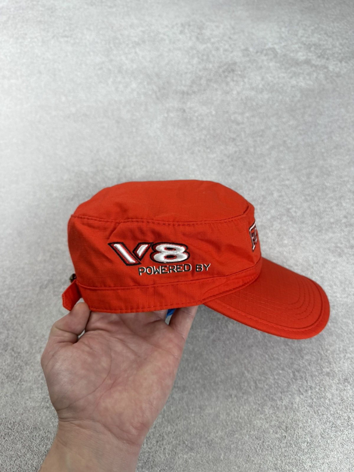 Ferrari Vintage Ferrari Formula 1 Gear V8 Baseball Cap Size ONE SIZE - 4 Thumbnail