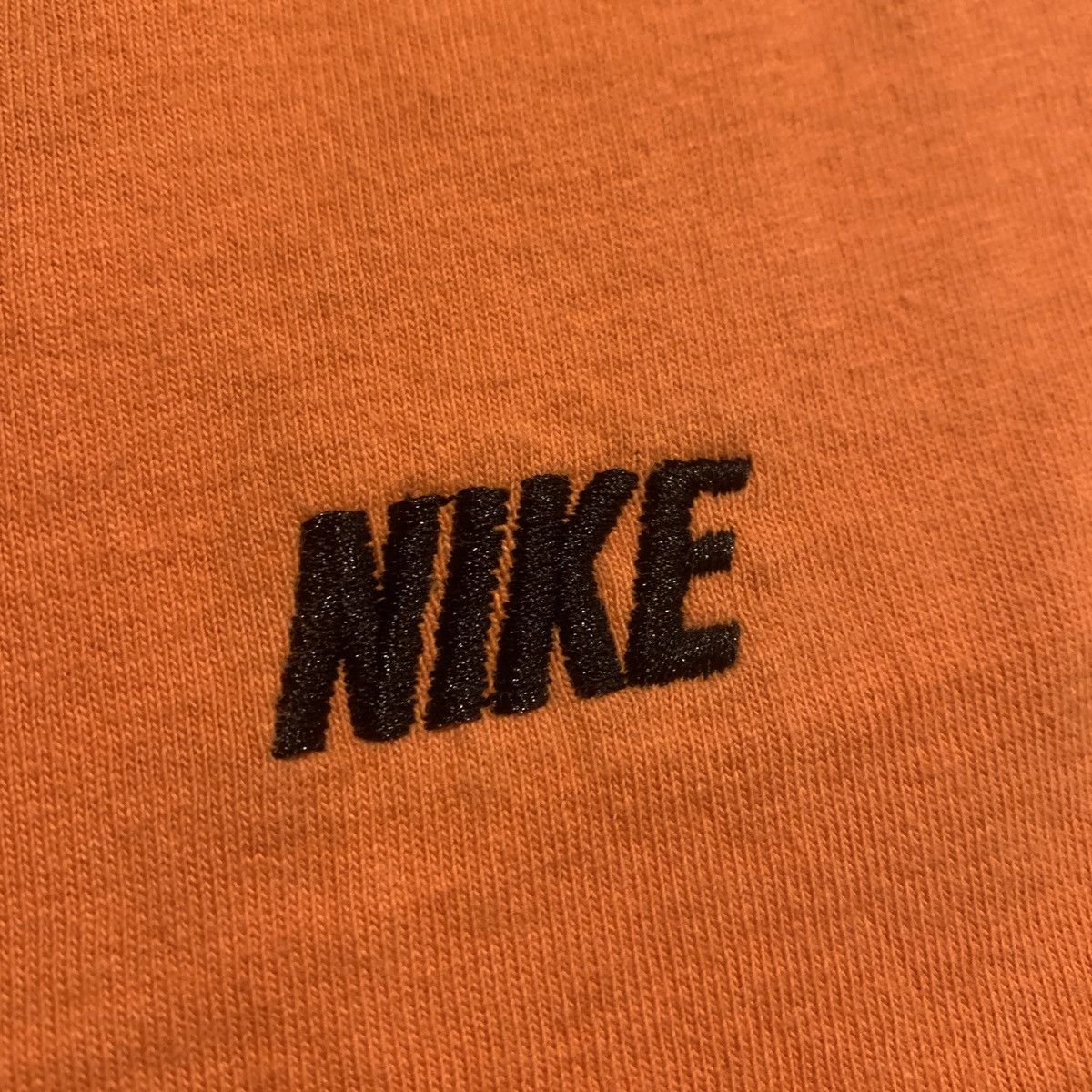 Nike Nike Y2K Short Sleeve Tee Orange XL Grey Tag 2000s Vintage Size US XL / EU 56 / 4 - 3 Thumbnail